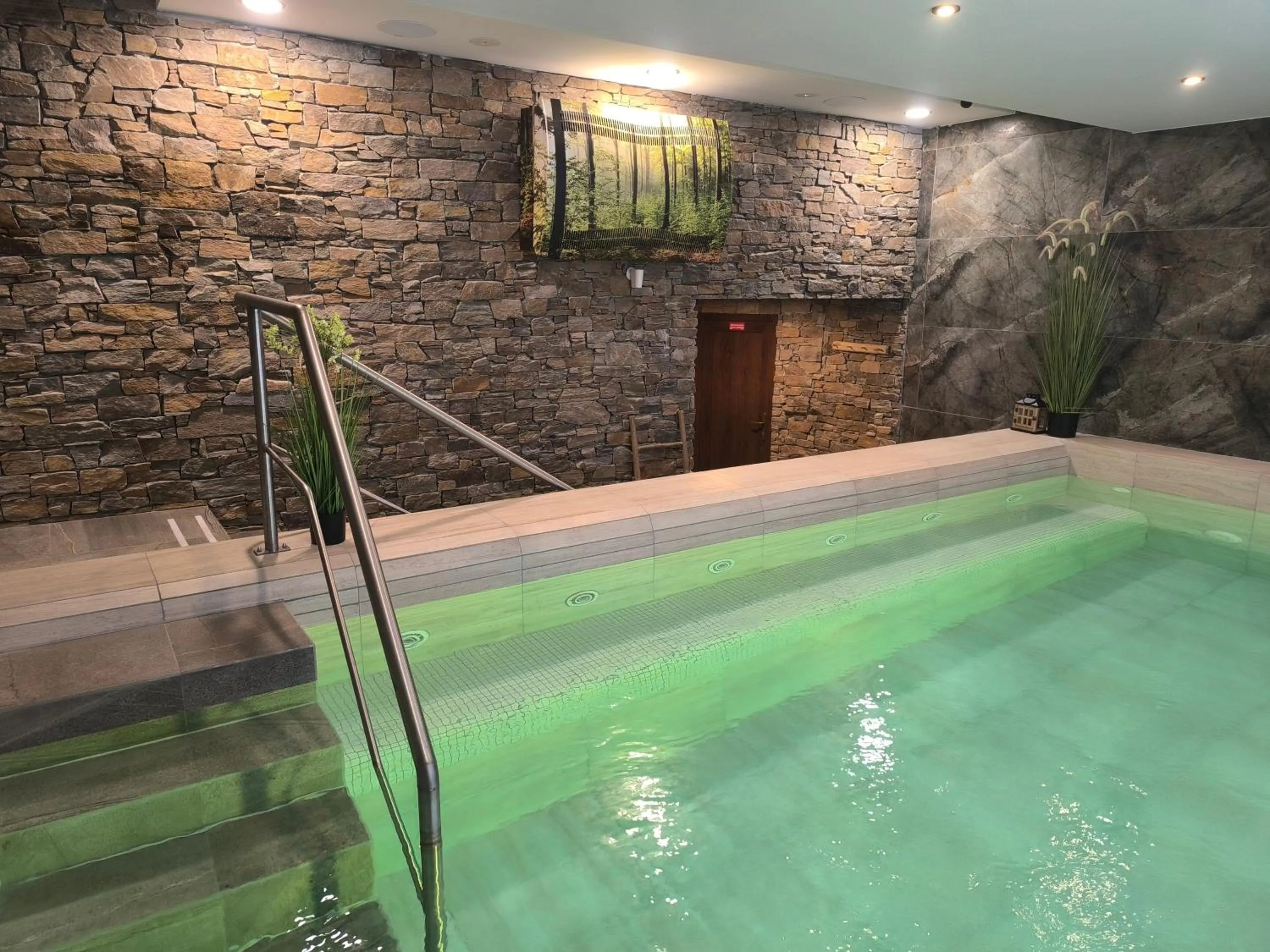 Swimming pool in Hotel Džbán