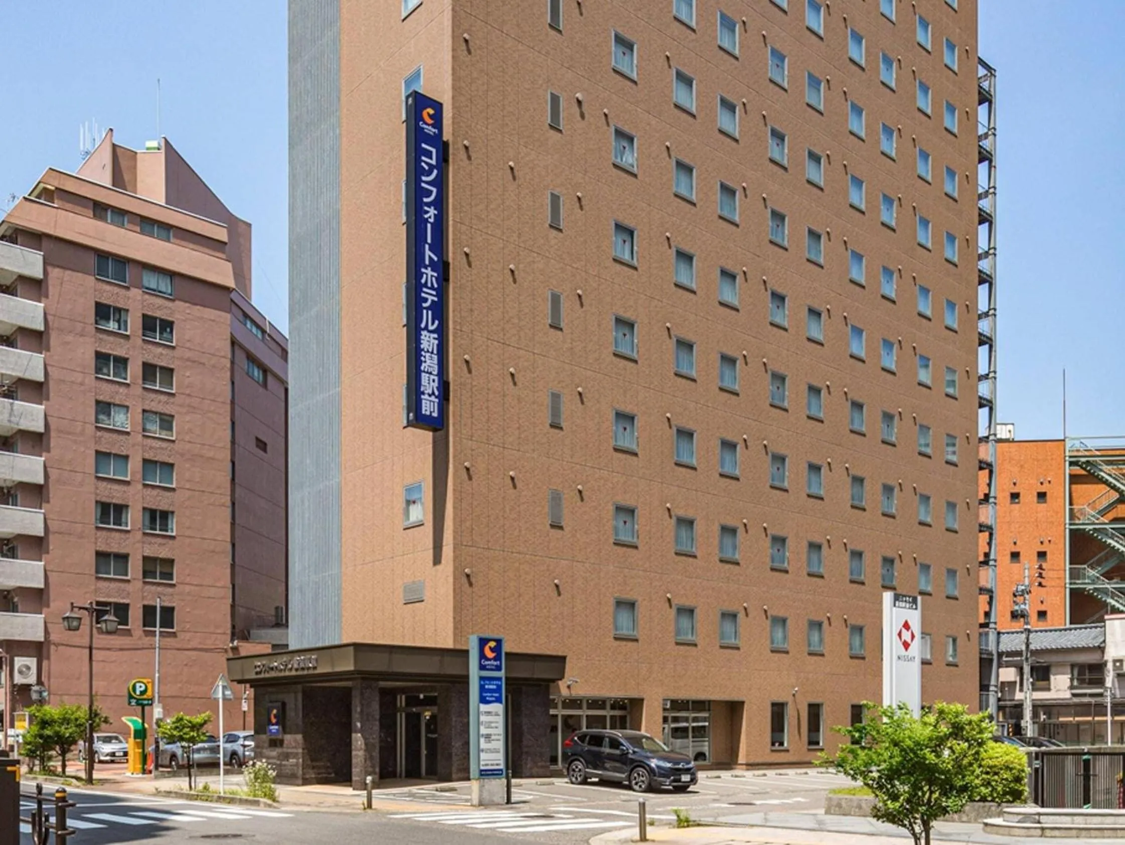 Property building in Comfort Hotel Niigata