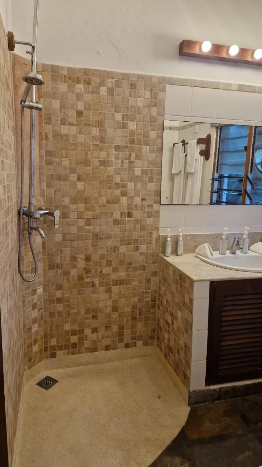 Shower in Asha Boutique Hotel