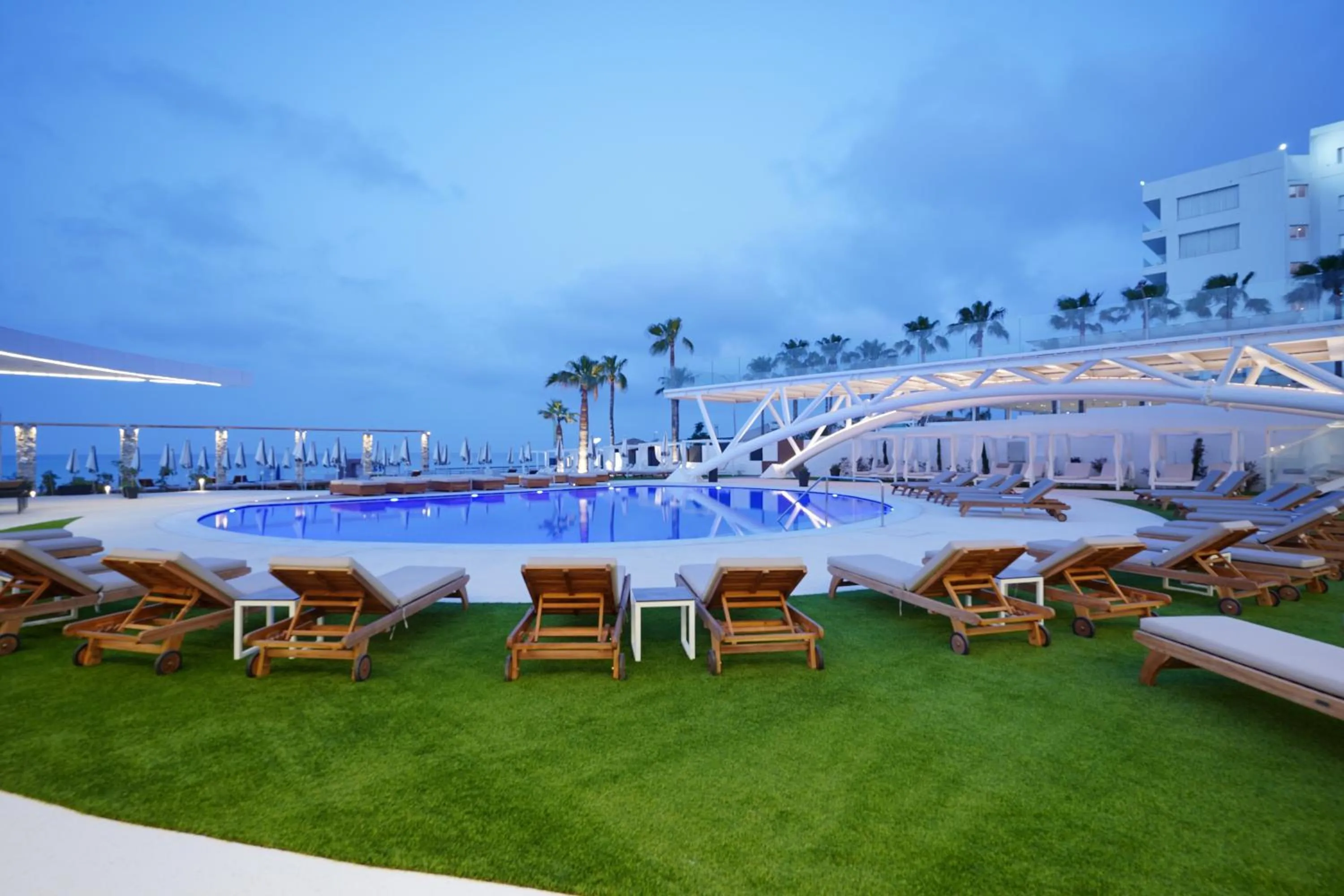 Pool view in Flamingo Paradise Beach Hotel - Adults Only