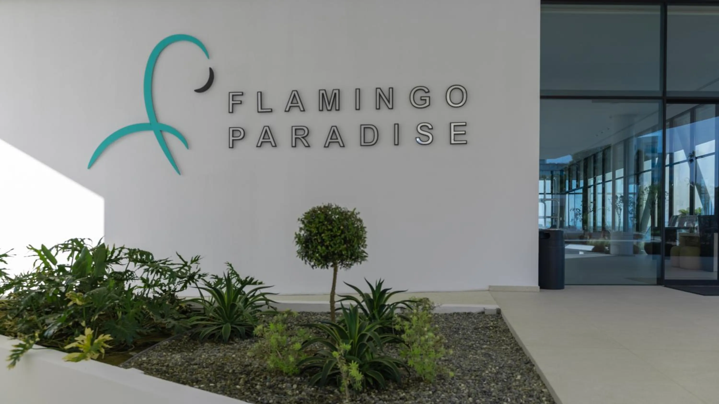 Facade/entrance in Flamingo Paradise Beach Hotel - Adults Only