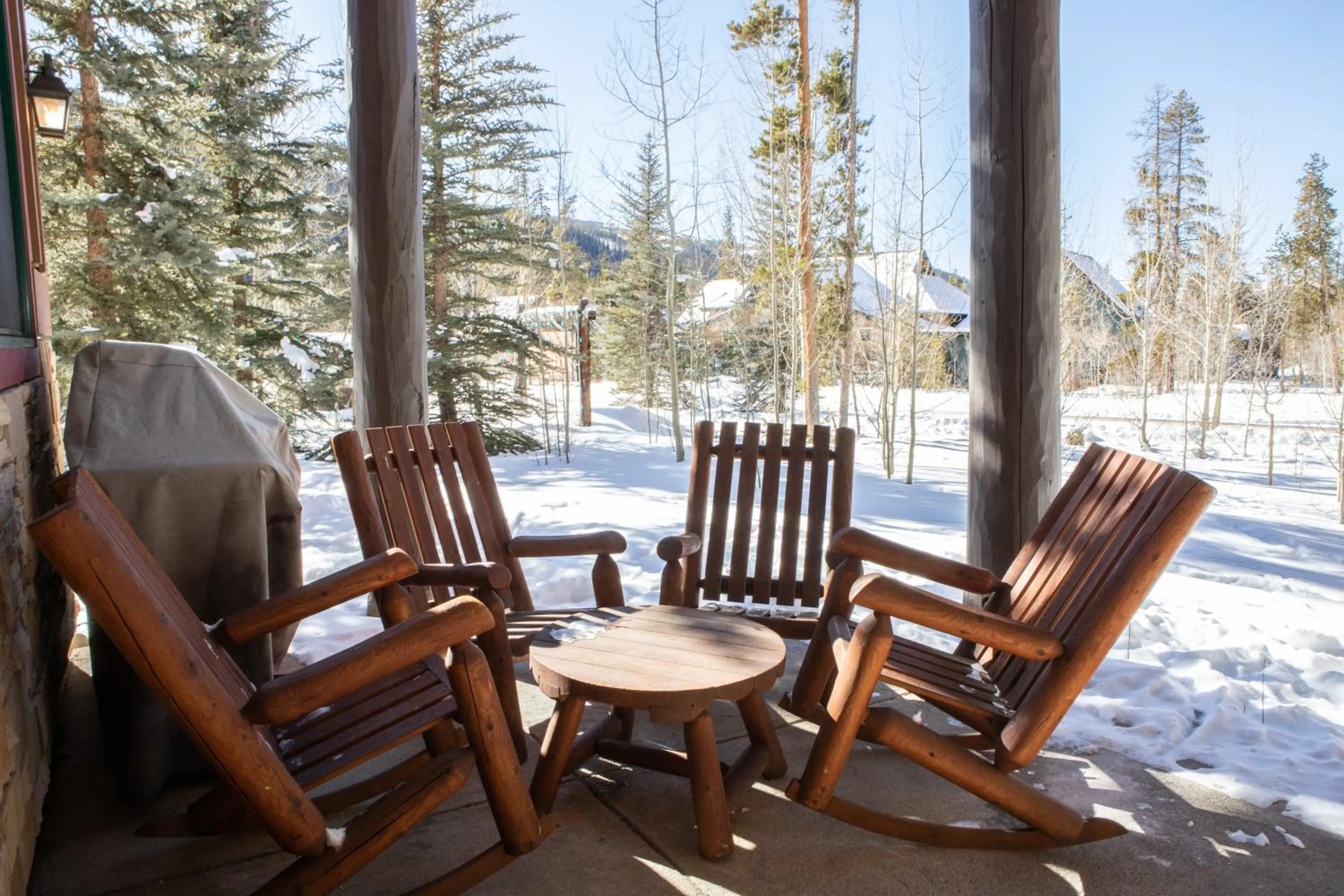 Winter in 8750 Trappers Crossing condo