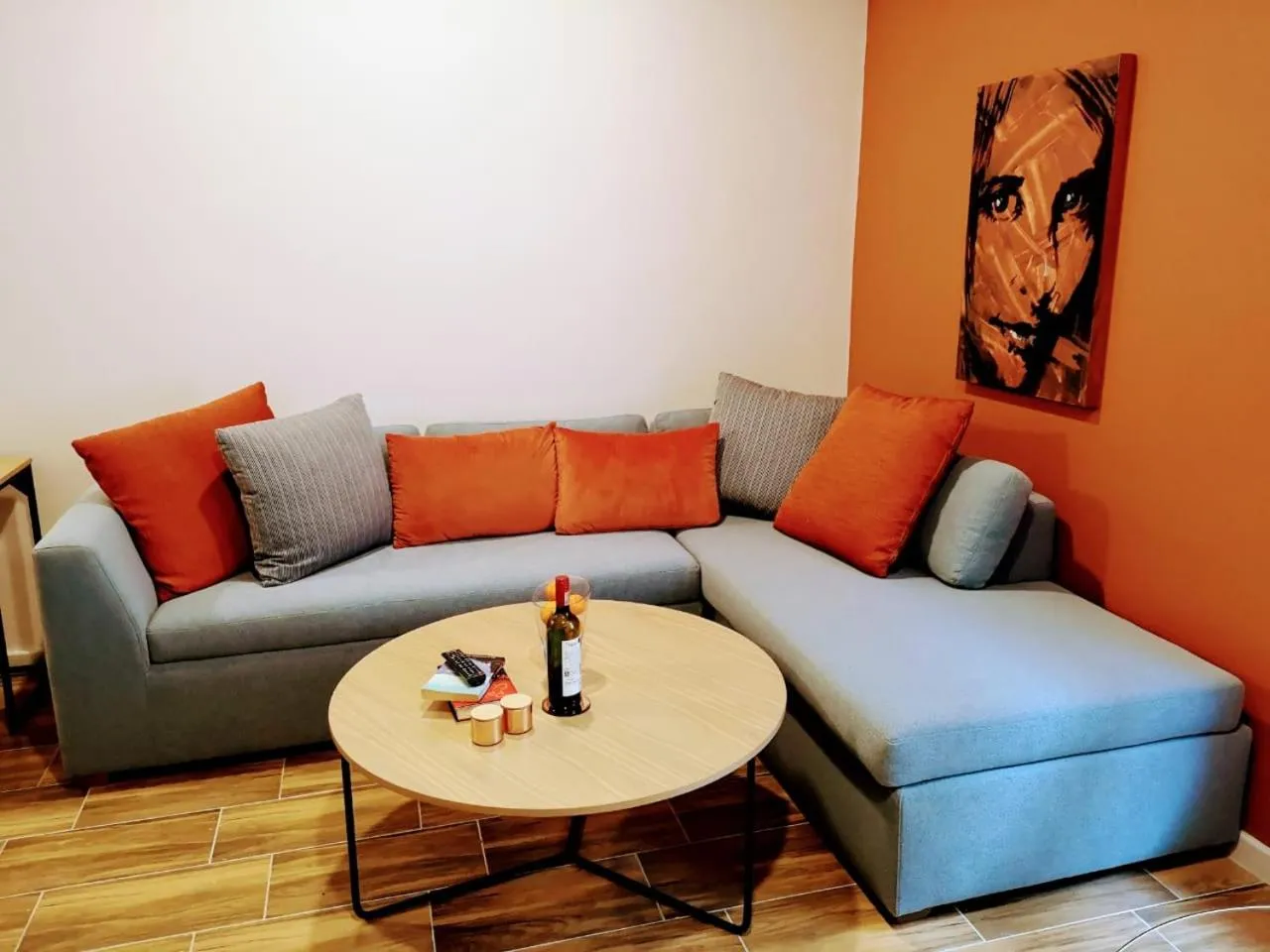 Living room in Urban Oasis Aparthotel