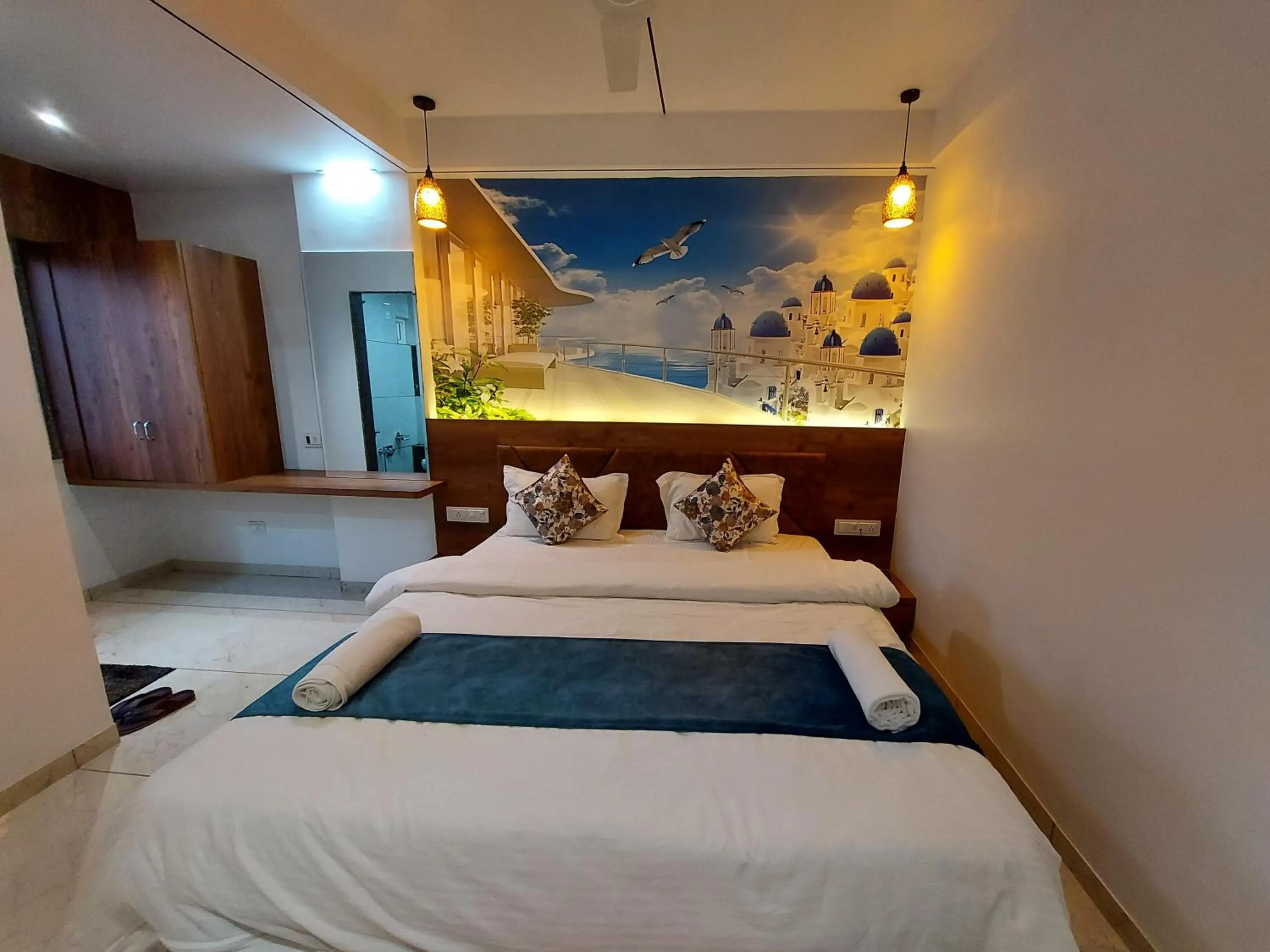 Bed in Hotel The Grand Piano - Best Business Hotel in Patan