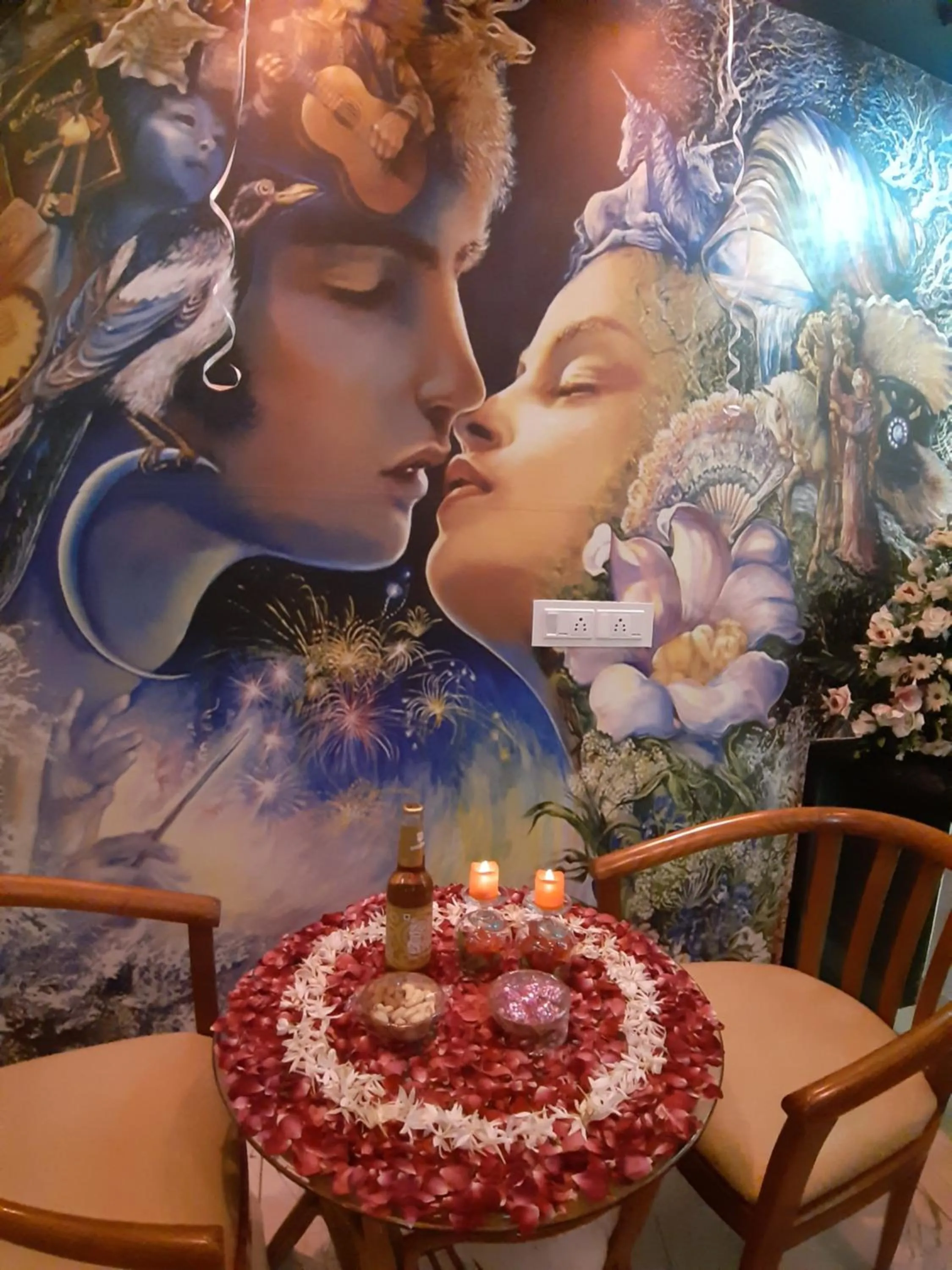 Decorative detail in Hotel The Grand Piano - Best Business Hotel in Patan