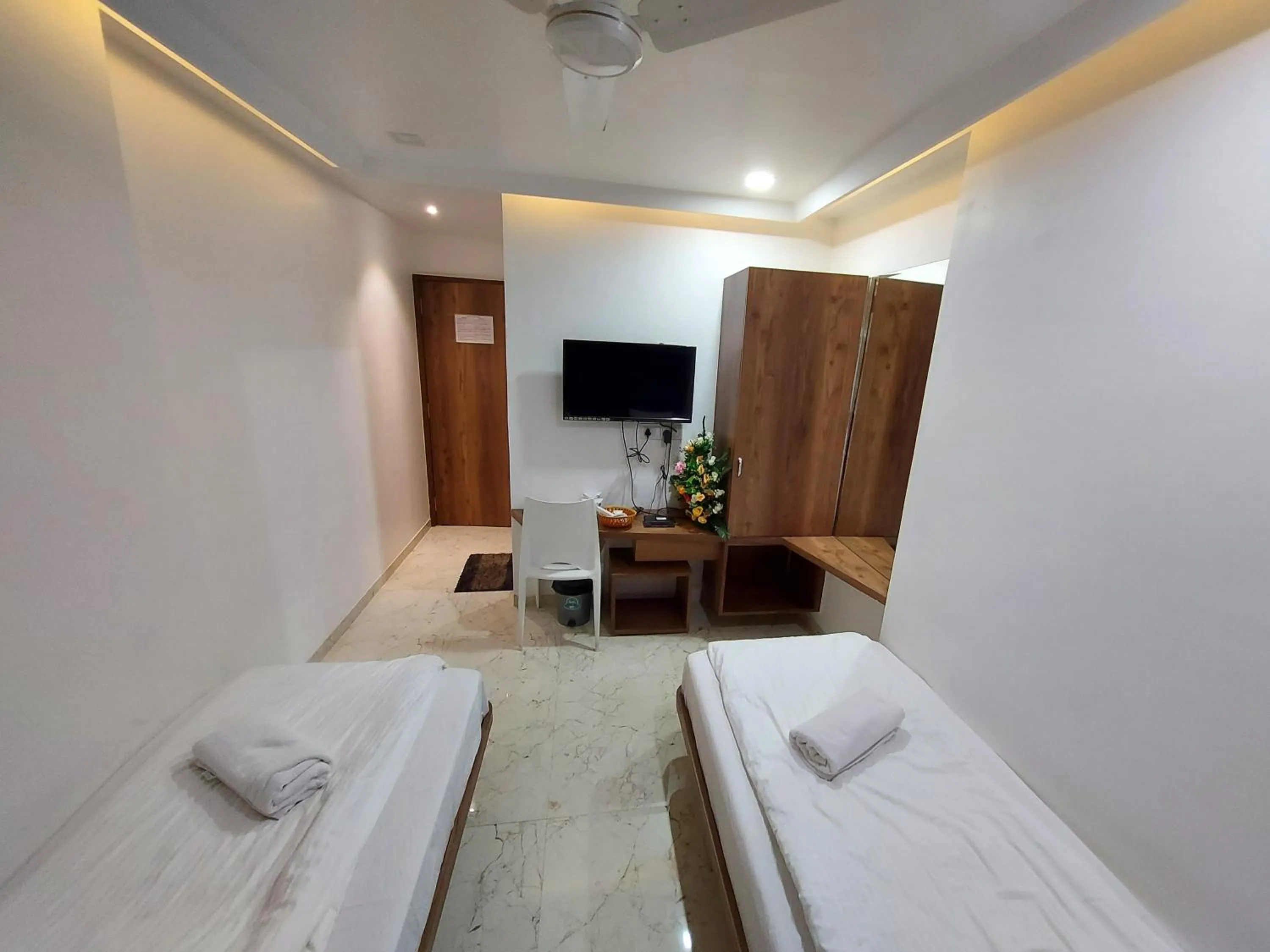 Bedroom, Bed in Hotel The Grand Piano - Best Business Hotel in Patan