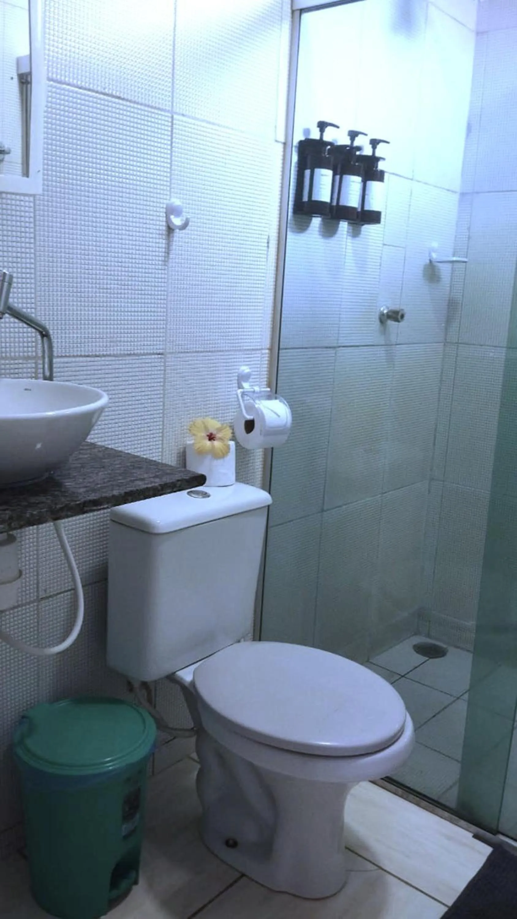 Bathroom in Pousada São Silmares