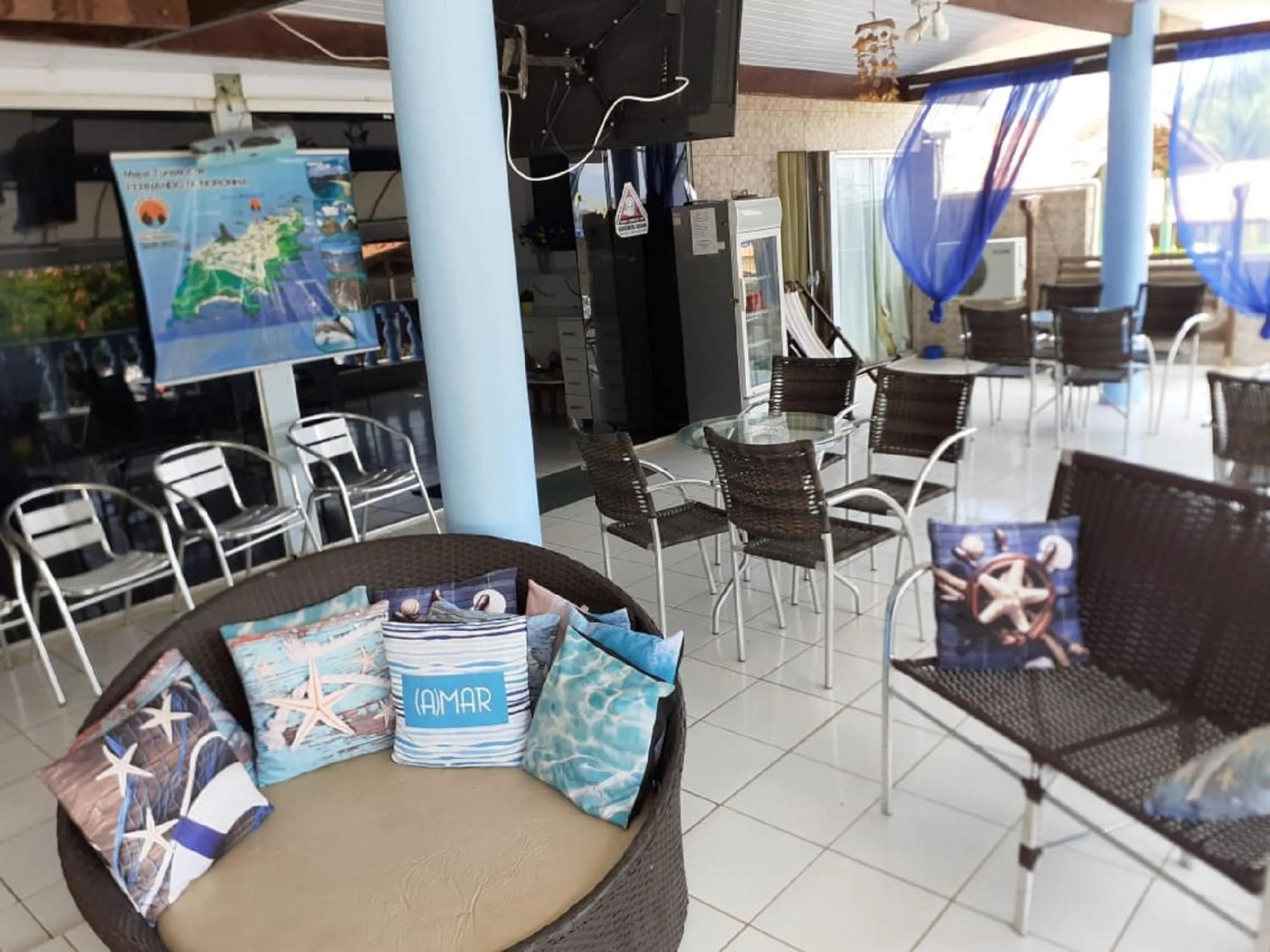 Patio in Pousada São Silmares