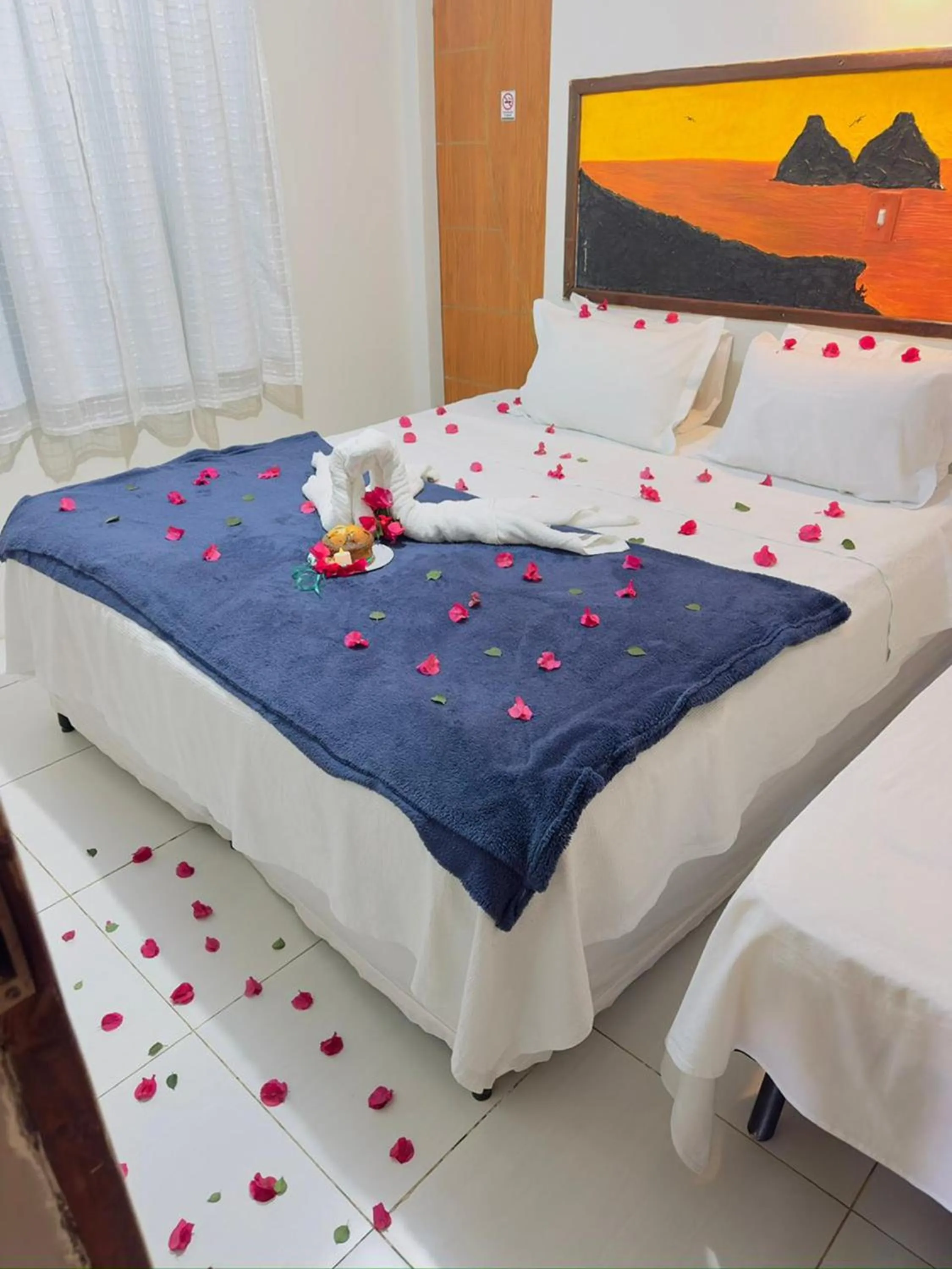 Bedroom, Bed in Pousada São Silmares