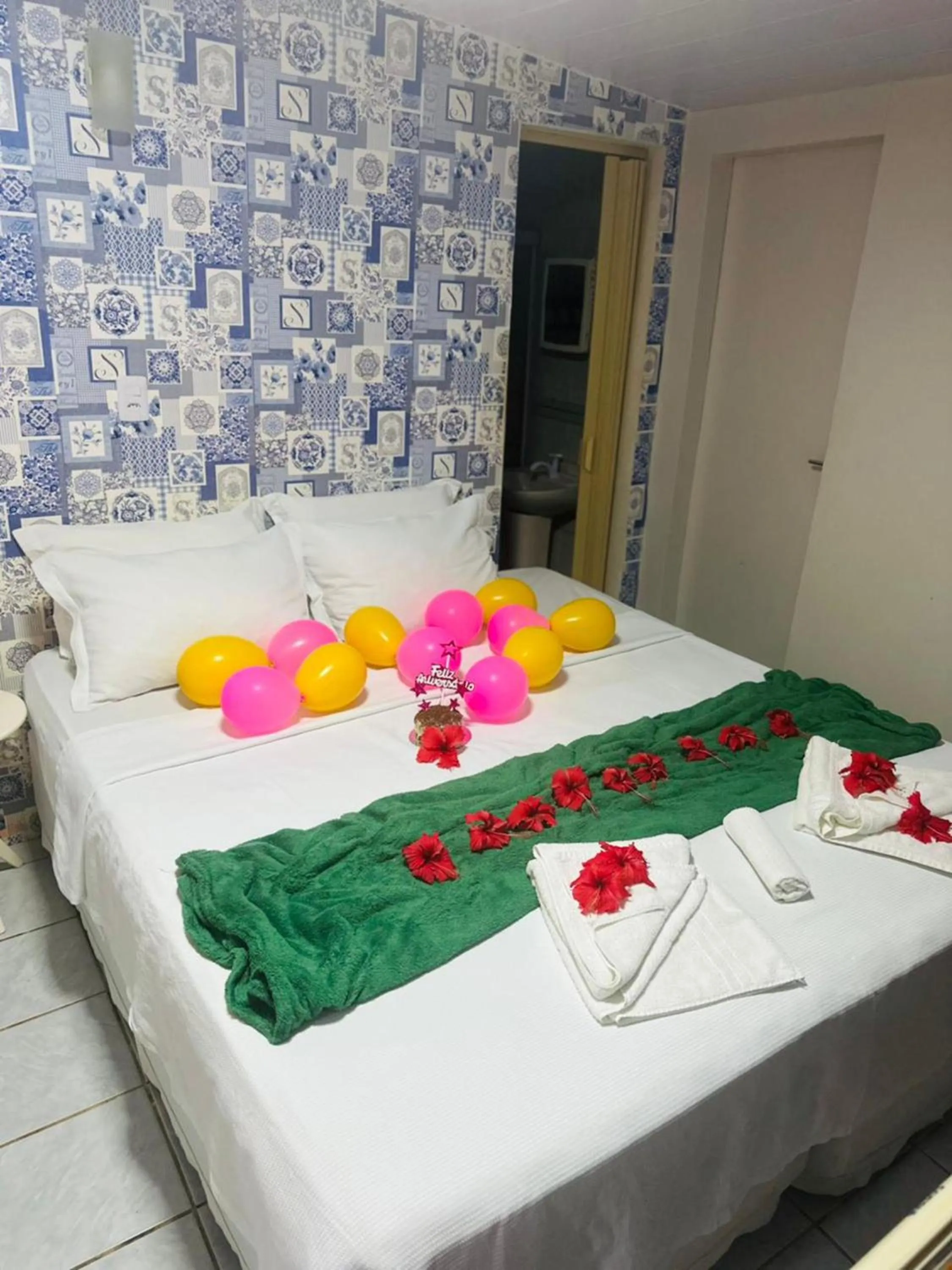 Bedroom, Bed in Pousada São Silmares