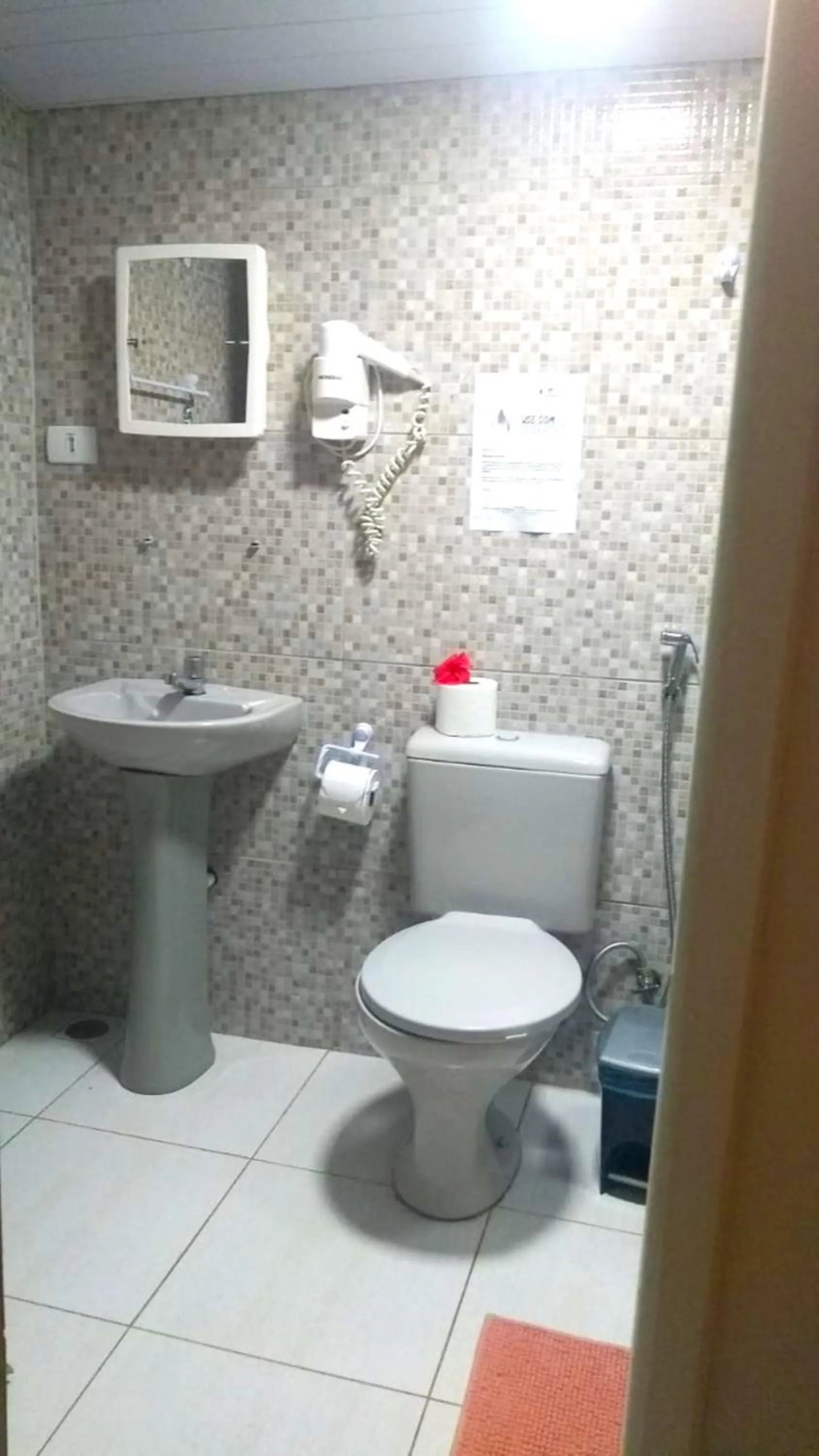 Bathroom in Pousada São Silmares