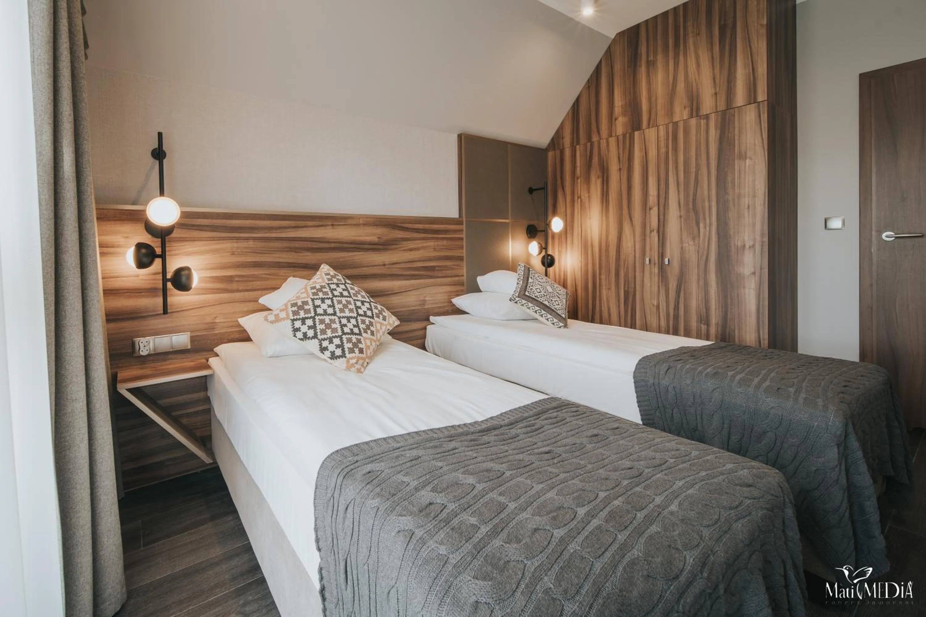 Bed in Lake Hill Karkonosze Apartments