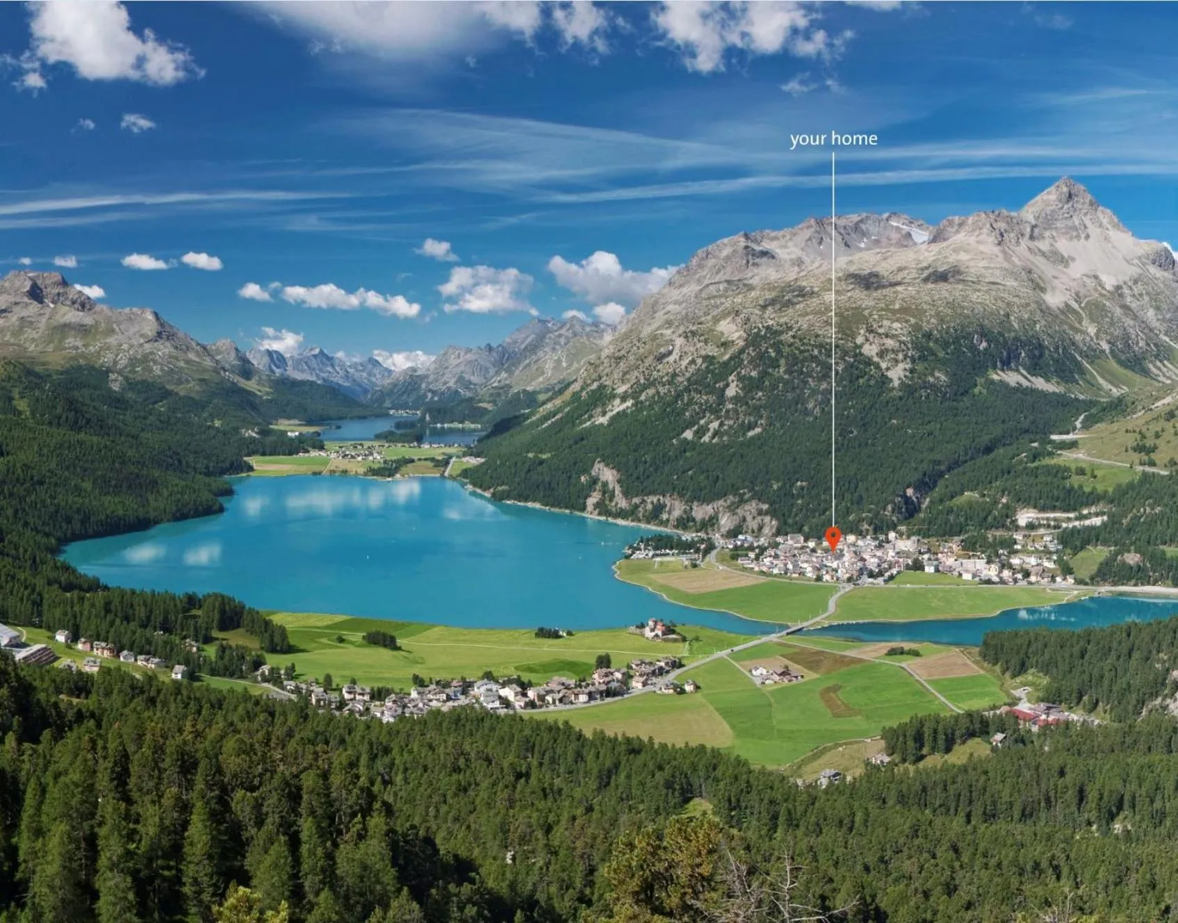 Location in Arsa Lodge Silvaplana