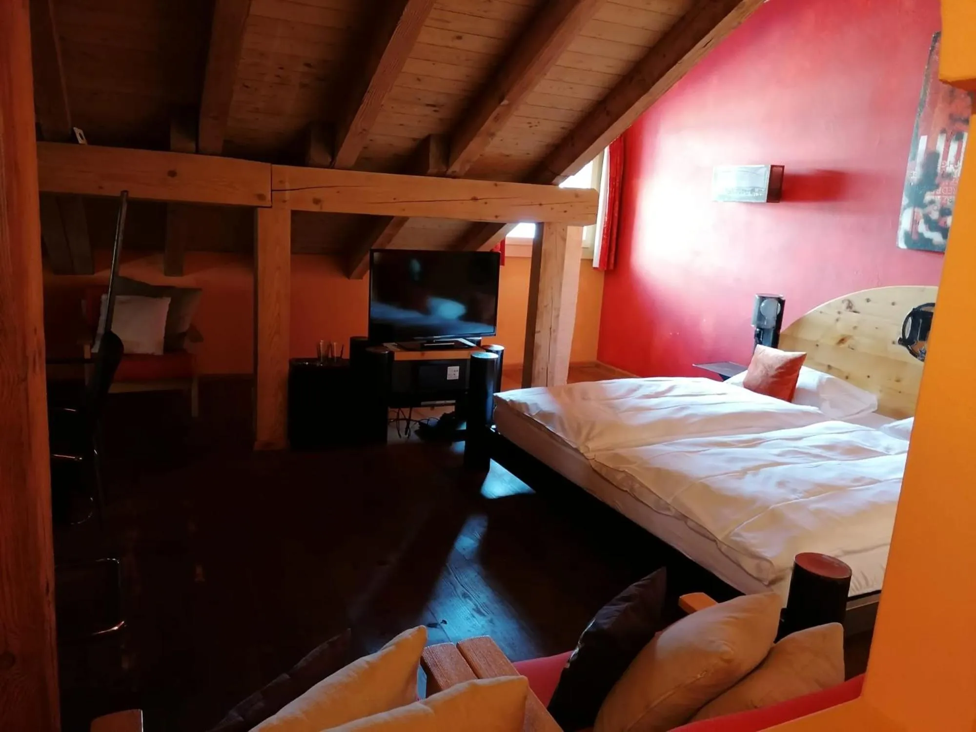 Bed in Arsa Lodge Silvaplana