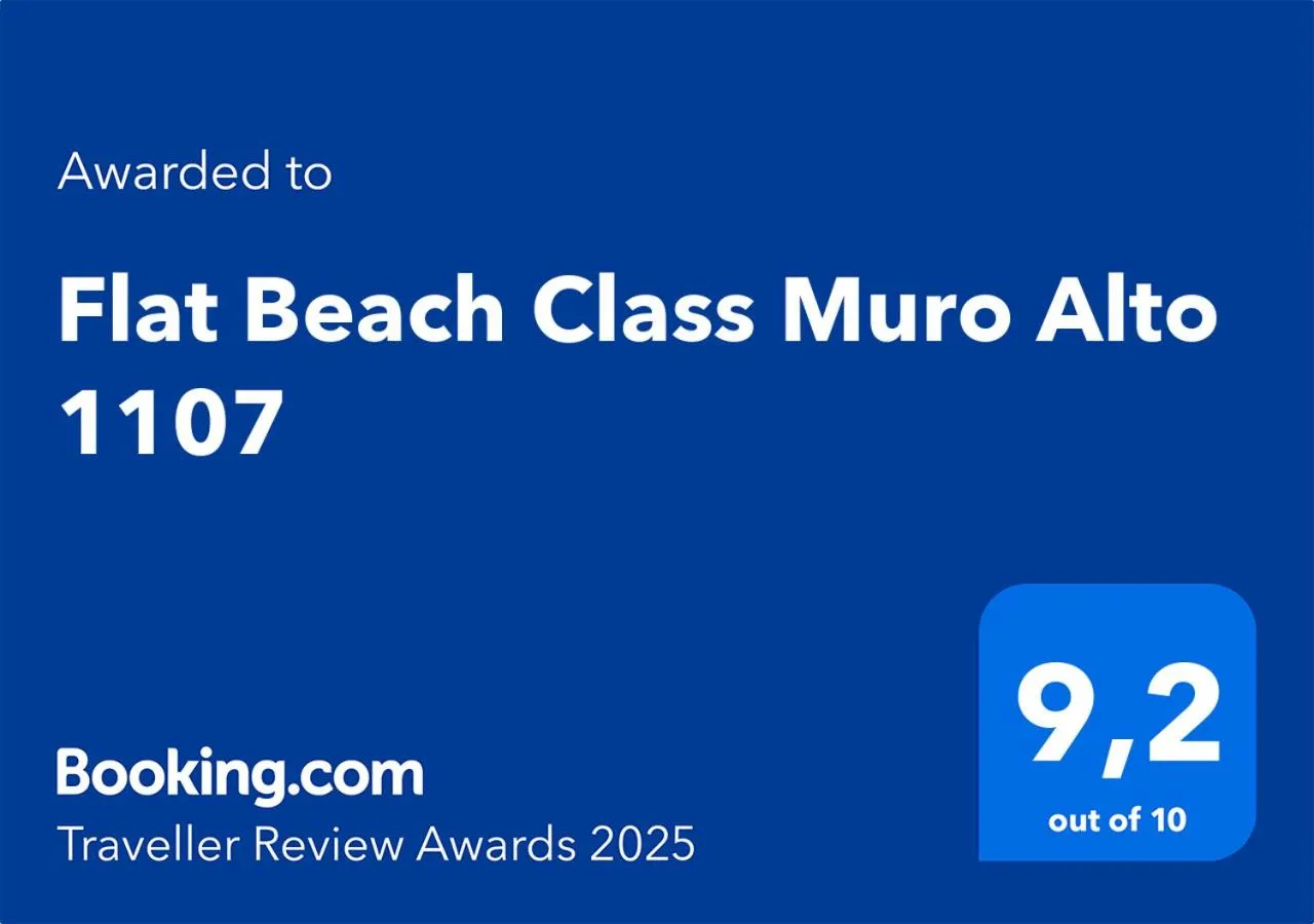 Certificate/Award in Flat Beach Class Muro Alto 1107
