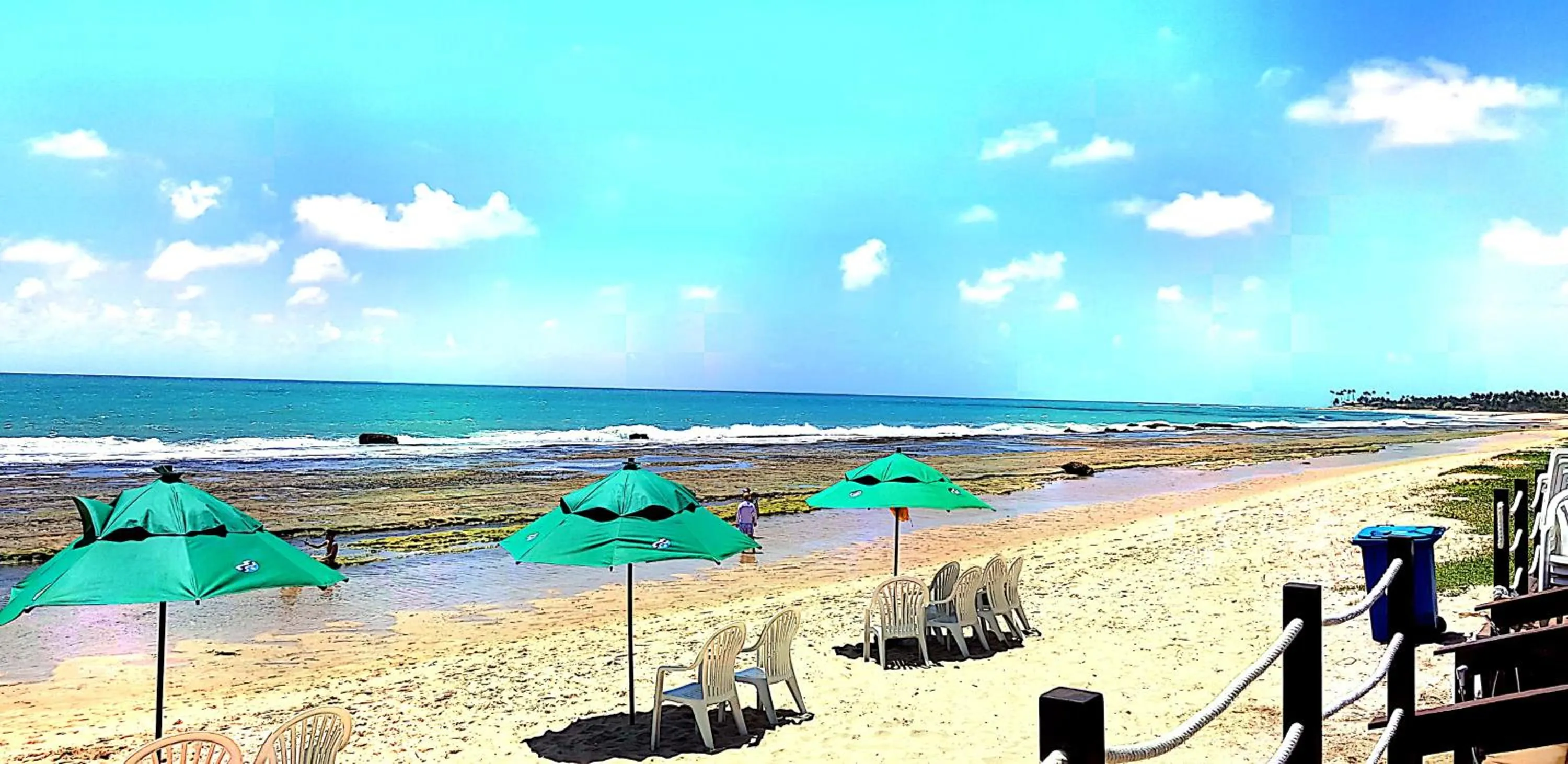 Lounge or bar in Flat Beach Class Muro Alto 1107