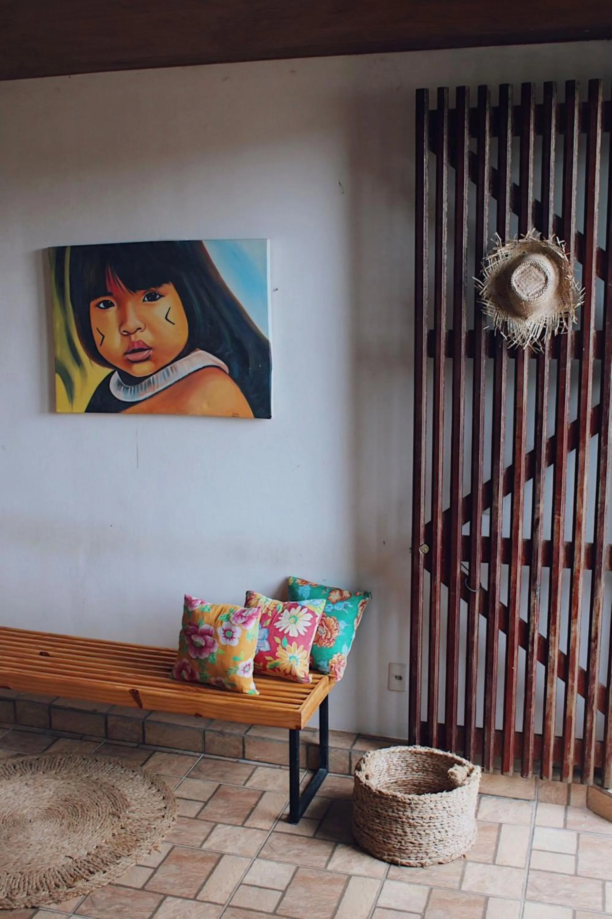 Lobby or reception in Uru Pousada