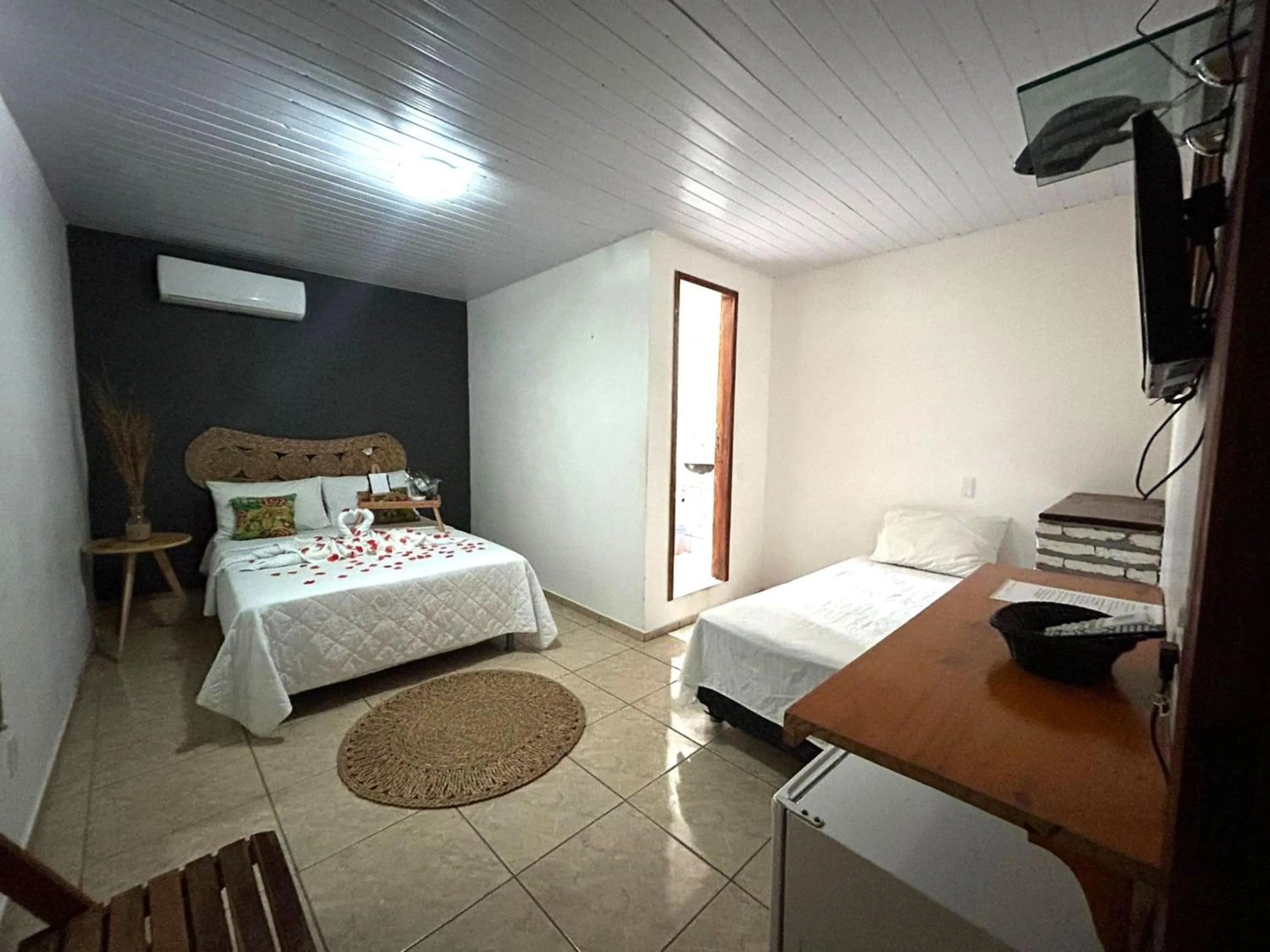 Bedroom, Bed in Uru Pousada