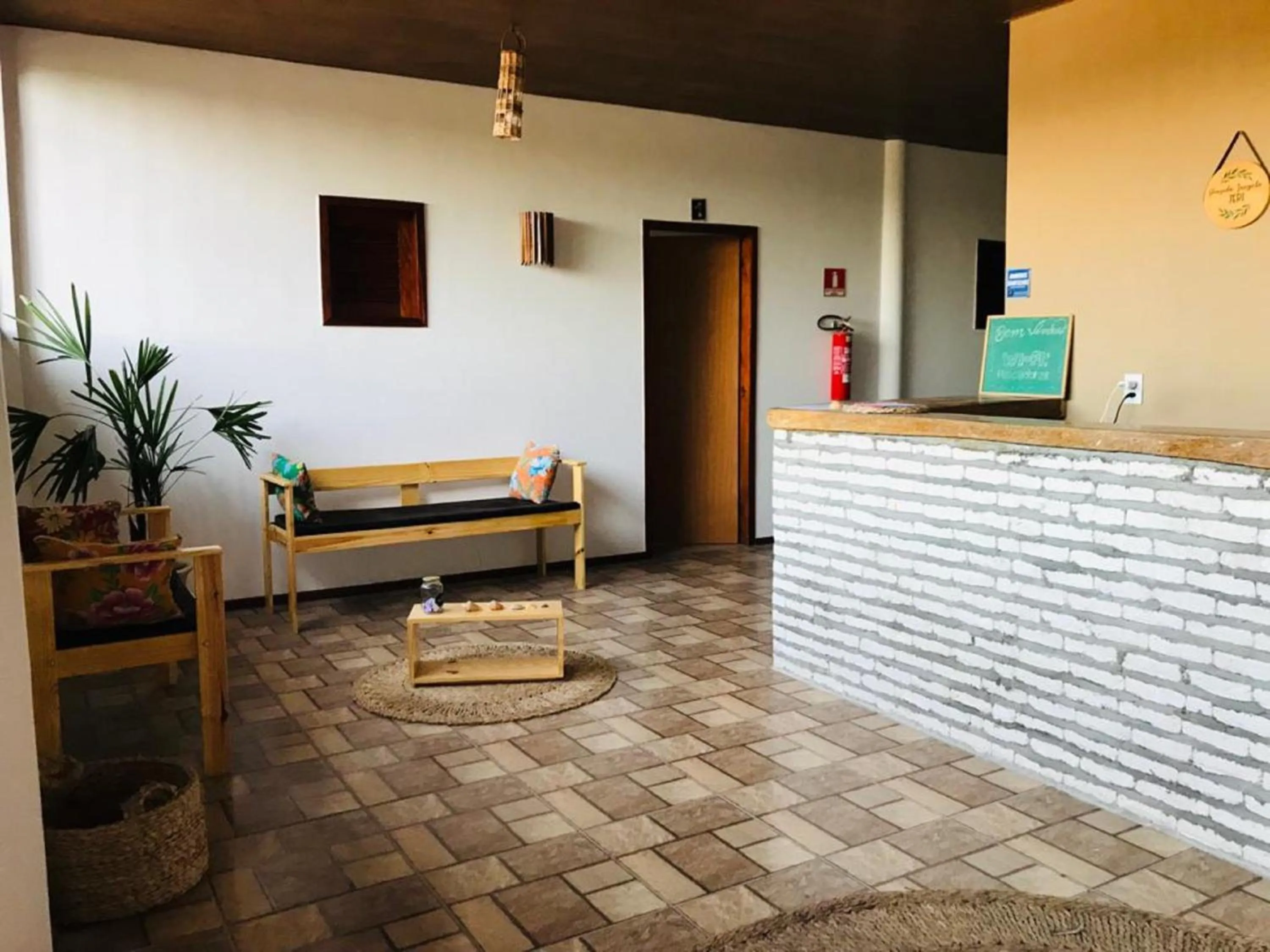 Lobby or reception in Uru Pousada