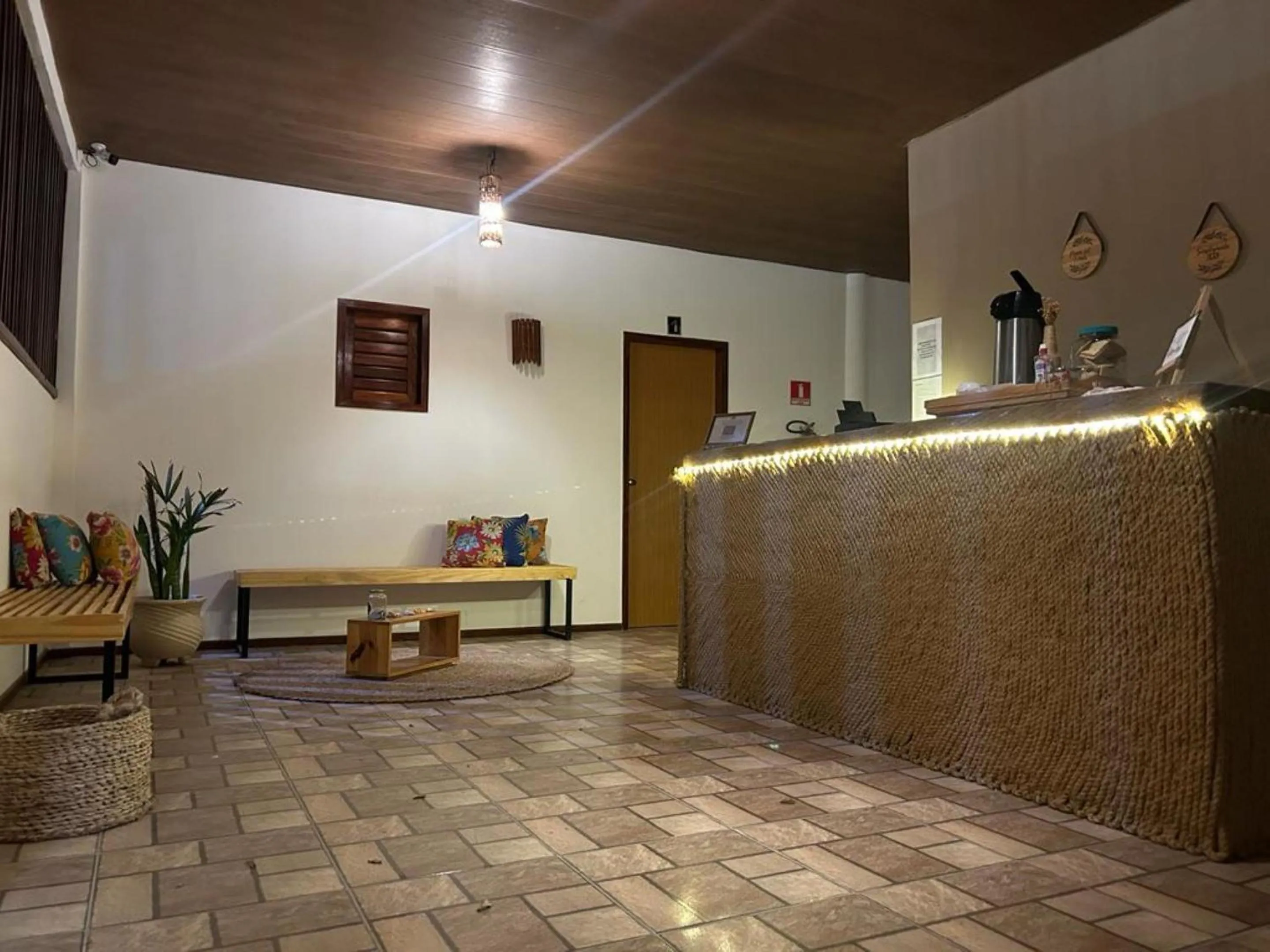 Lobby or reception in Uru Pousada