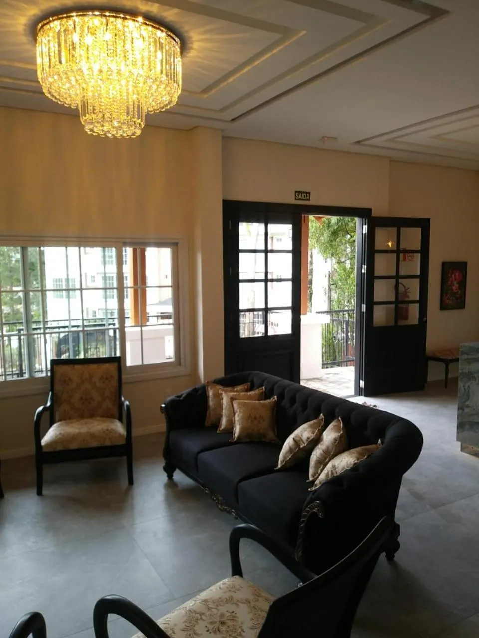 Lobby or reception in Lapônia Hotel Gramado