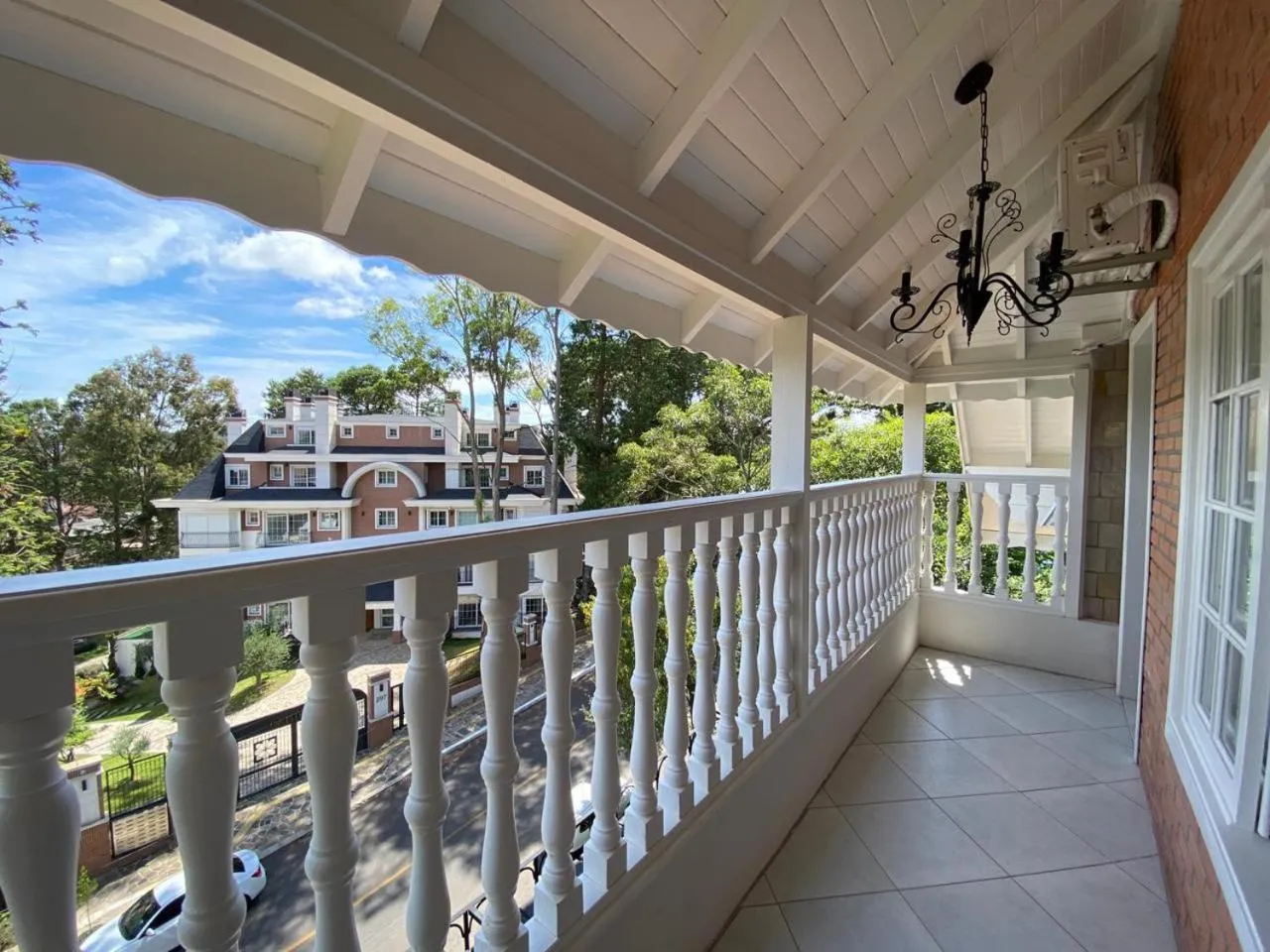 Balcony/Terrace in Lapônia Hotel Gramado