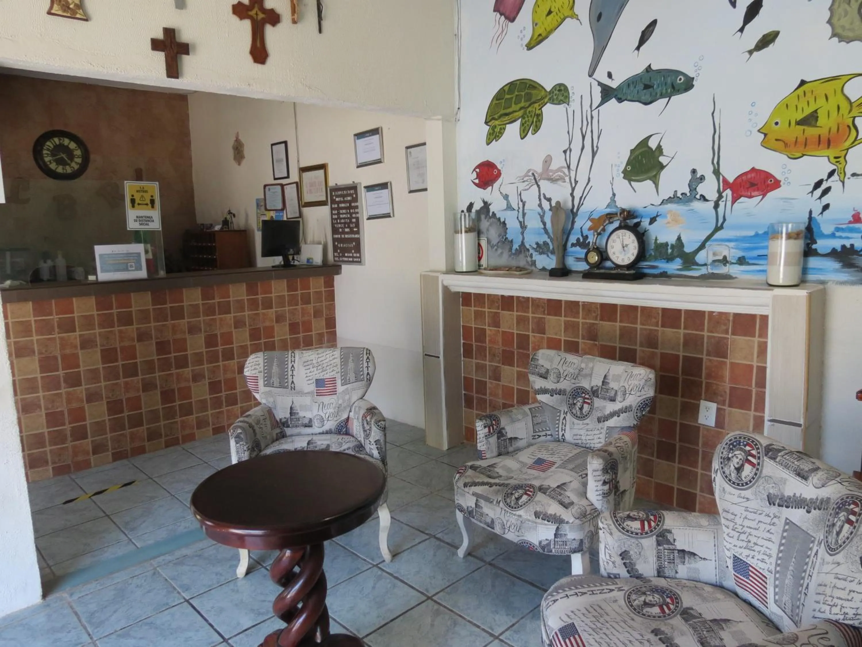 Lobby or reception in Hotel Albri by Rotamundos