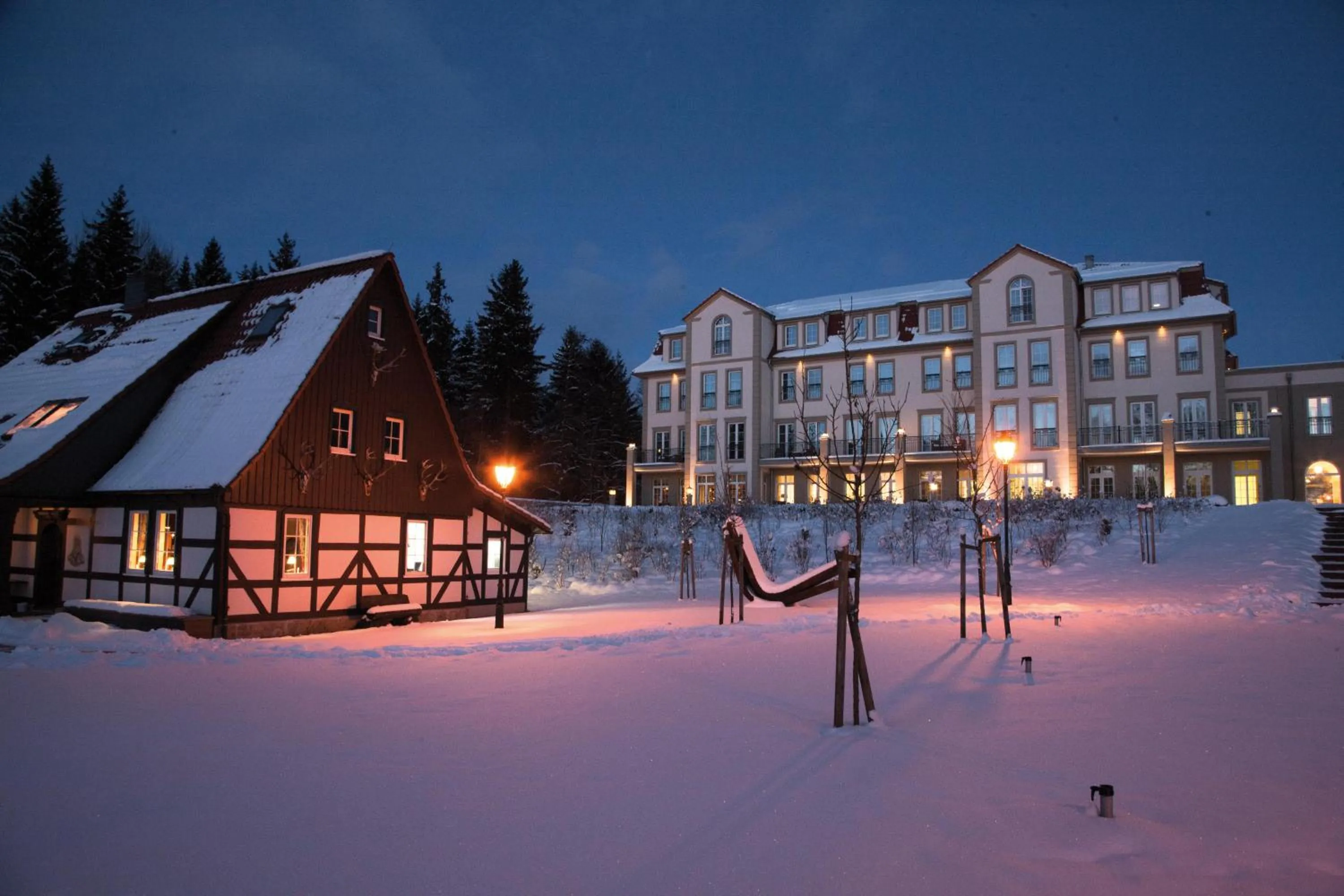 Winter in Naturresort & Spa Schindelbruch