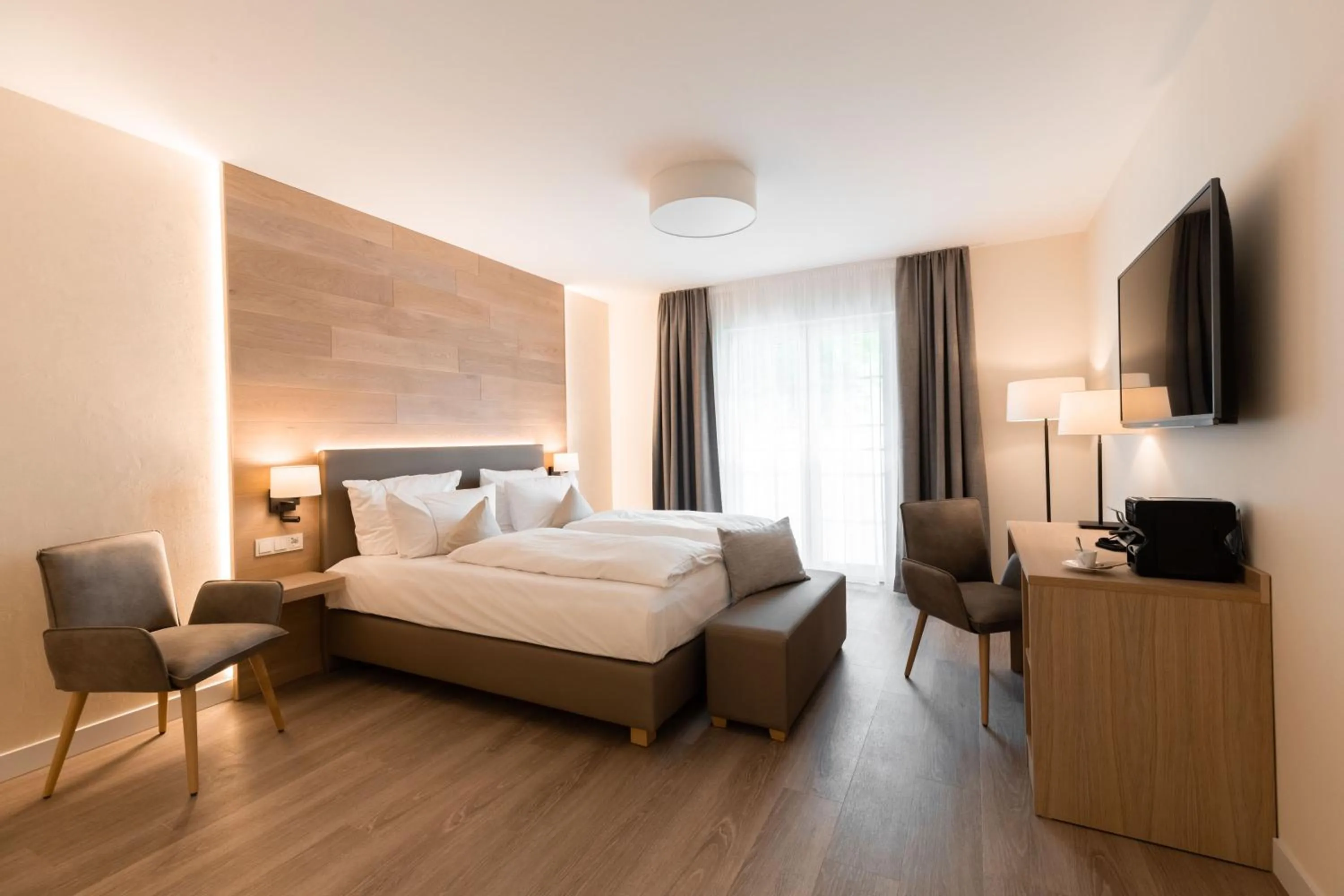 Bedroom, Bed in Naturresort & Spa Schindelbruch