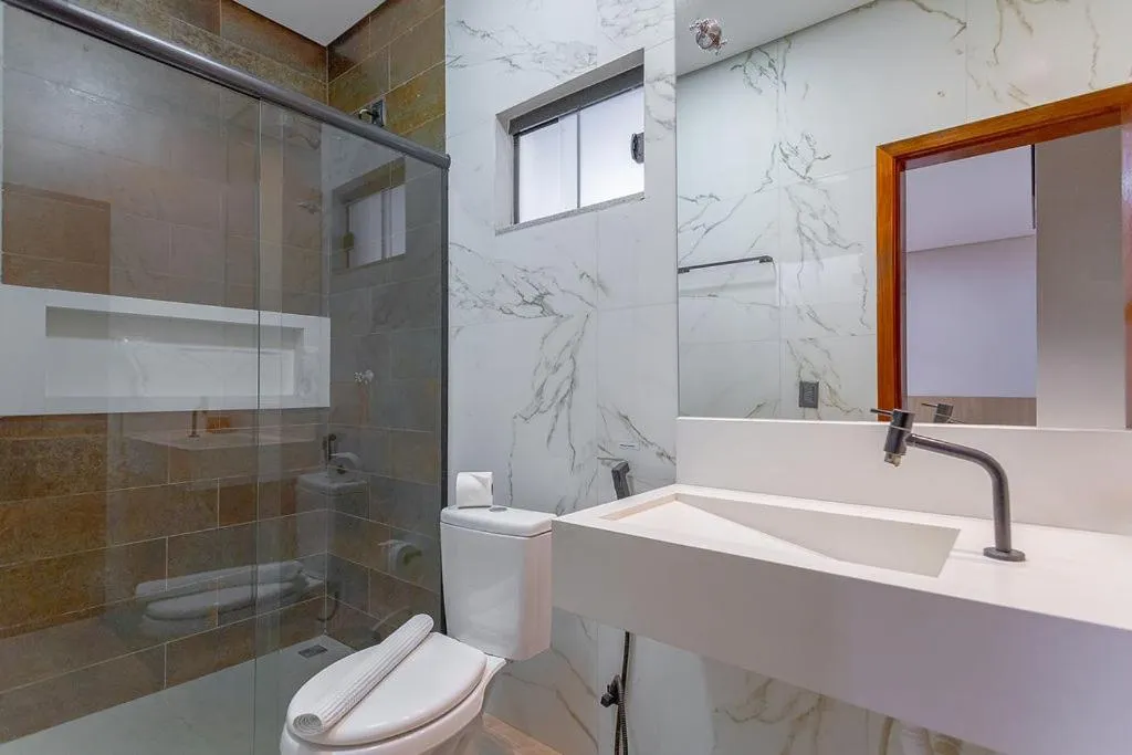 Bathroom in Pousada Villas - Bonito