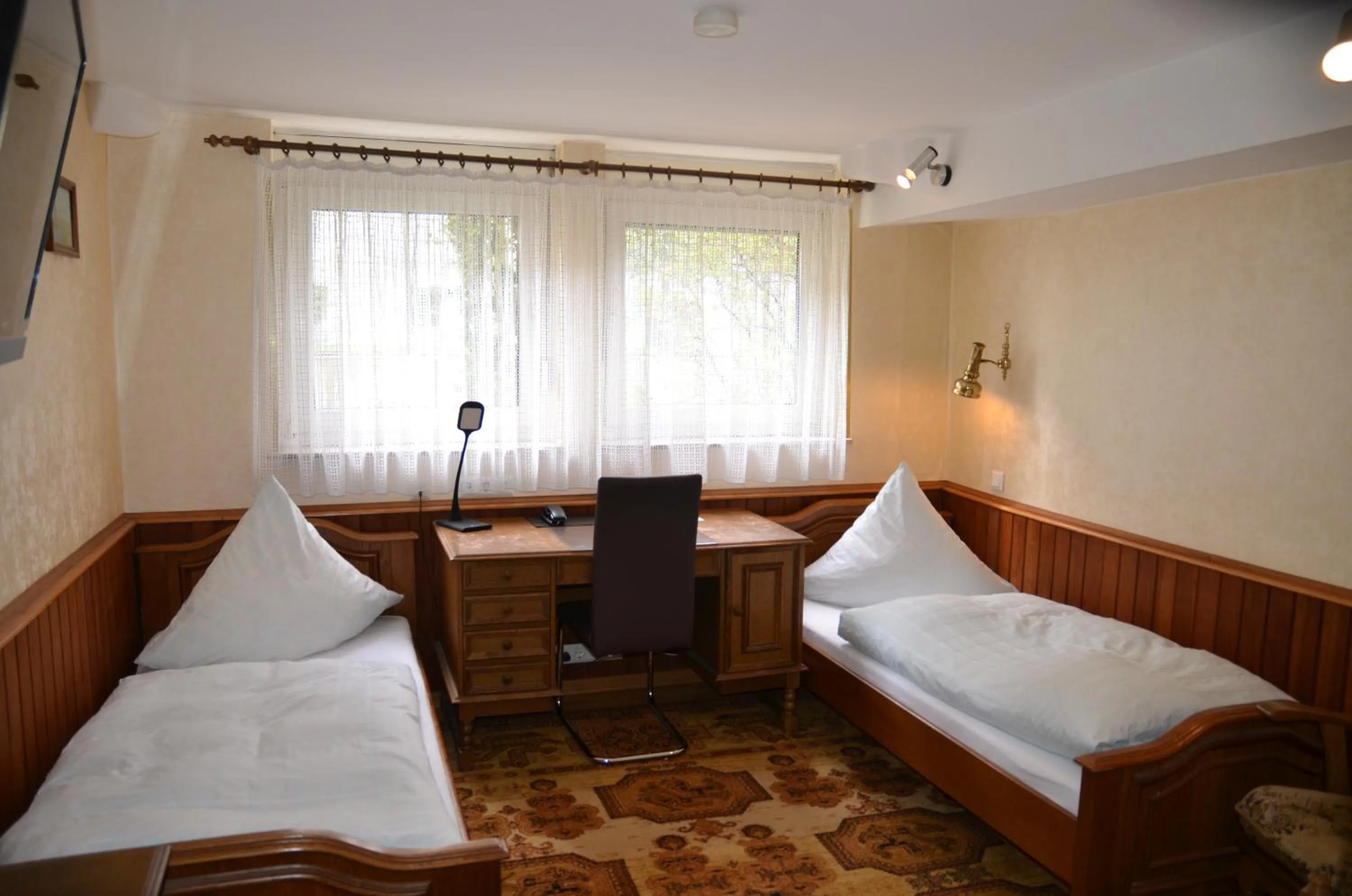 Photo of the whole room, Bed in Hotel Waldersee