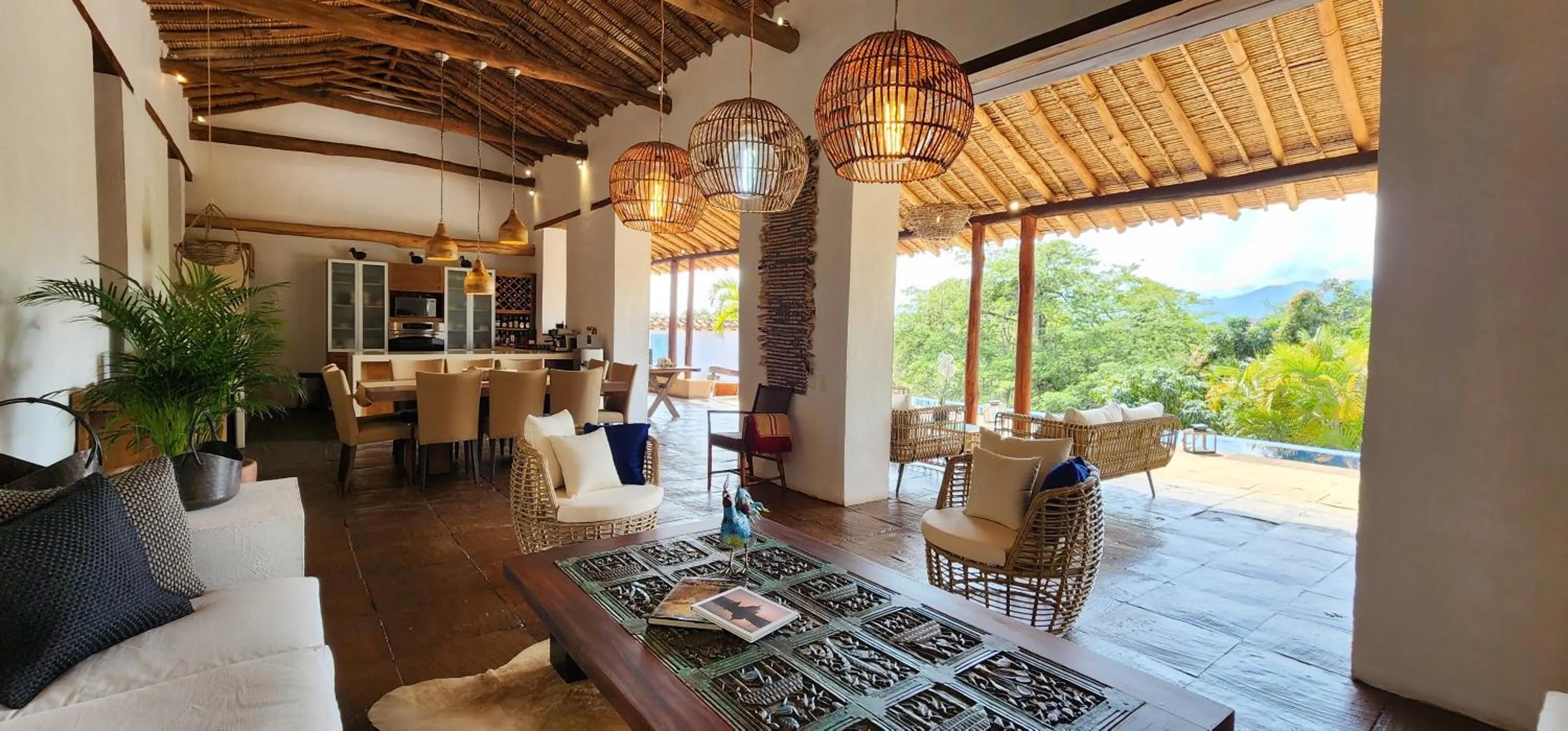 Living room in Casa Yahri