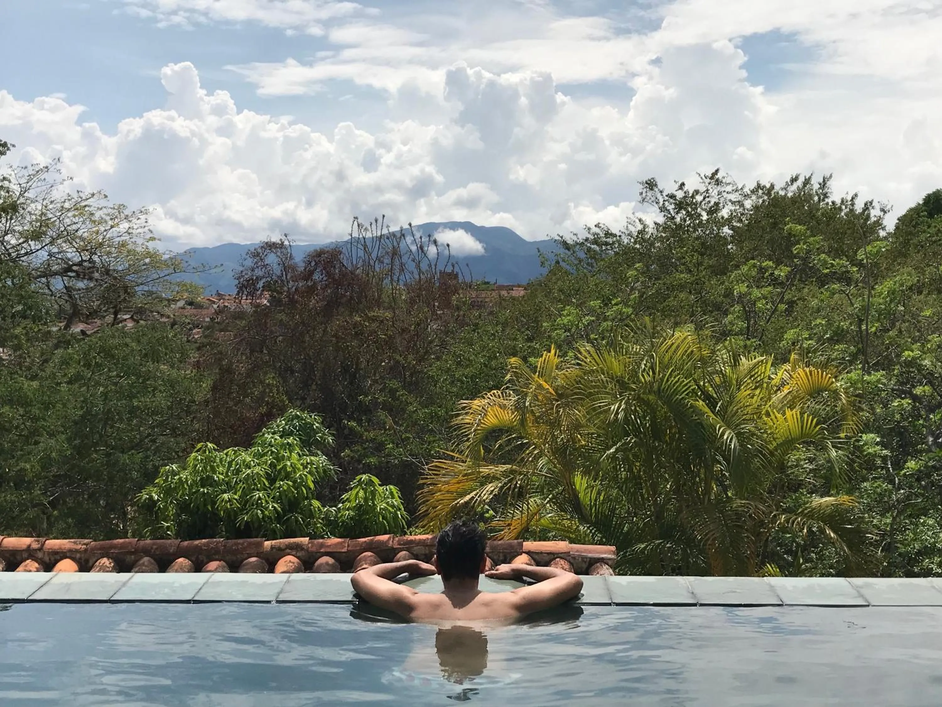 Swimming pool in Casa Yahri