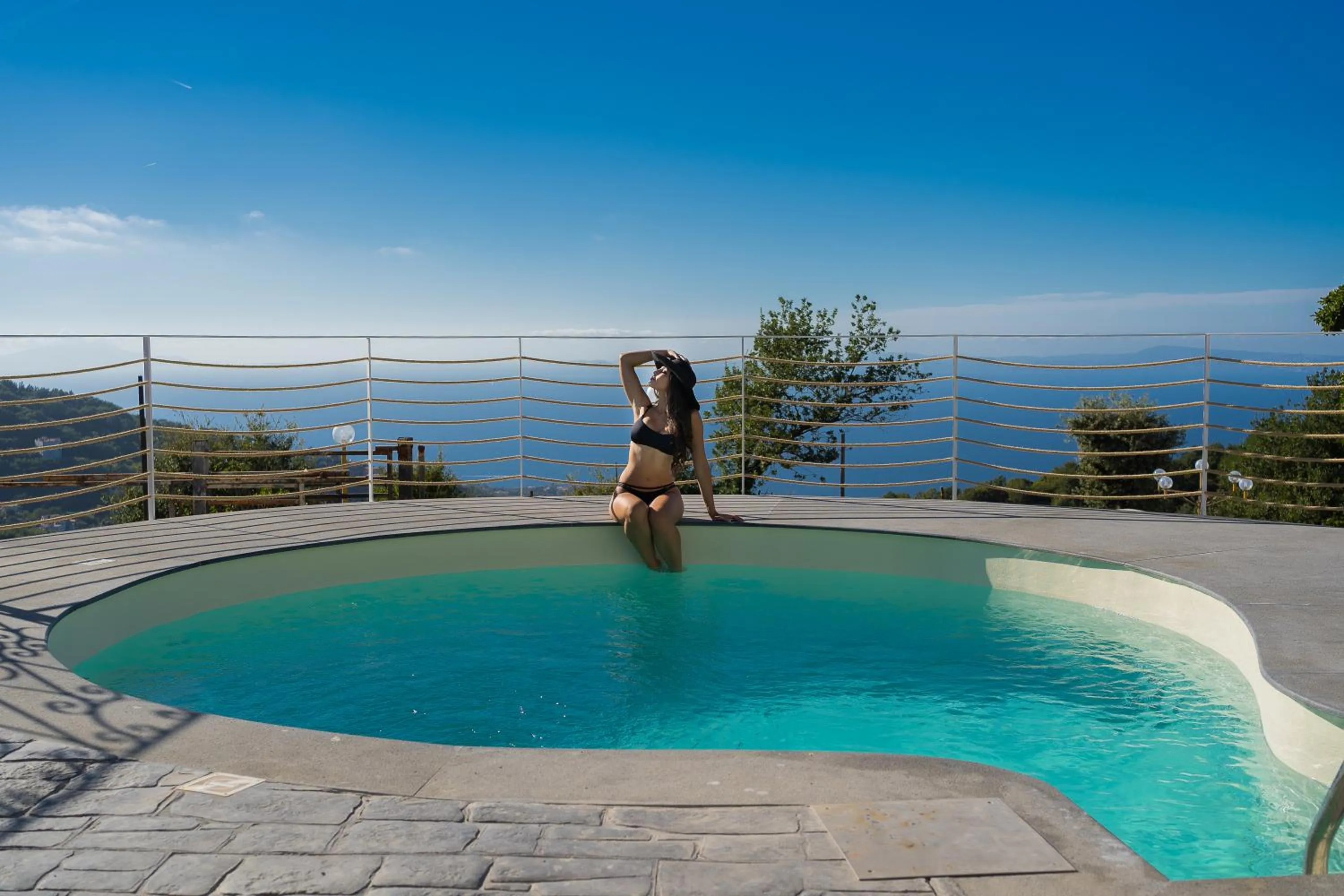 Hot Tub in Villa Ariele