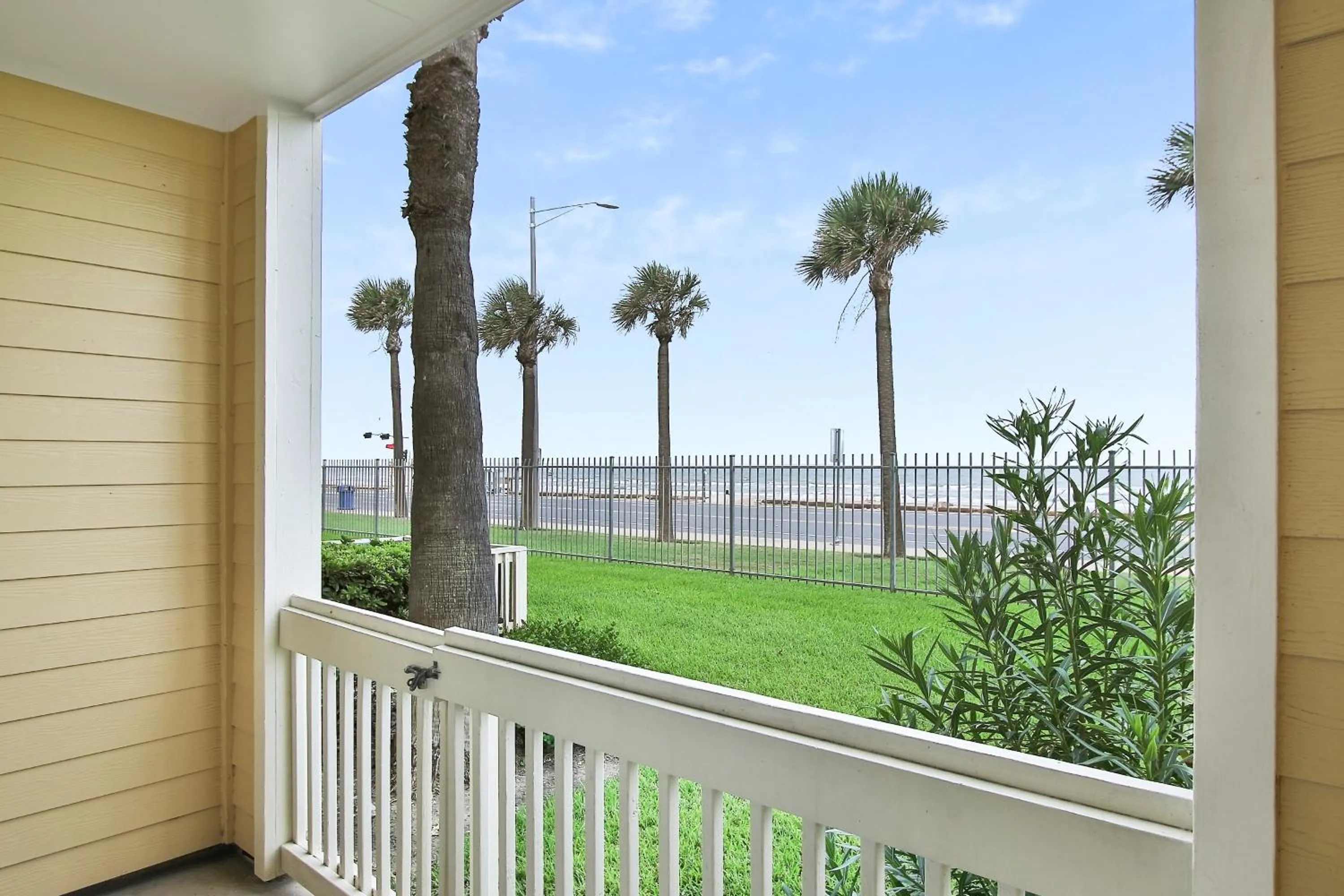 Beach in The Dawn Oceanfront Condo on Seawall Blvd