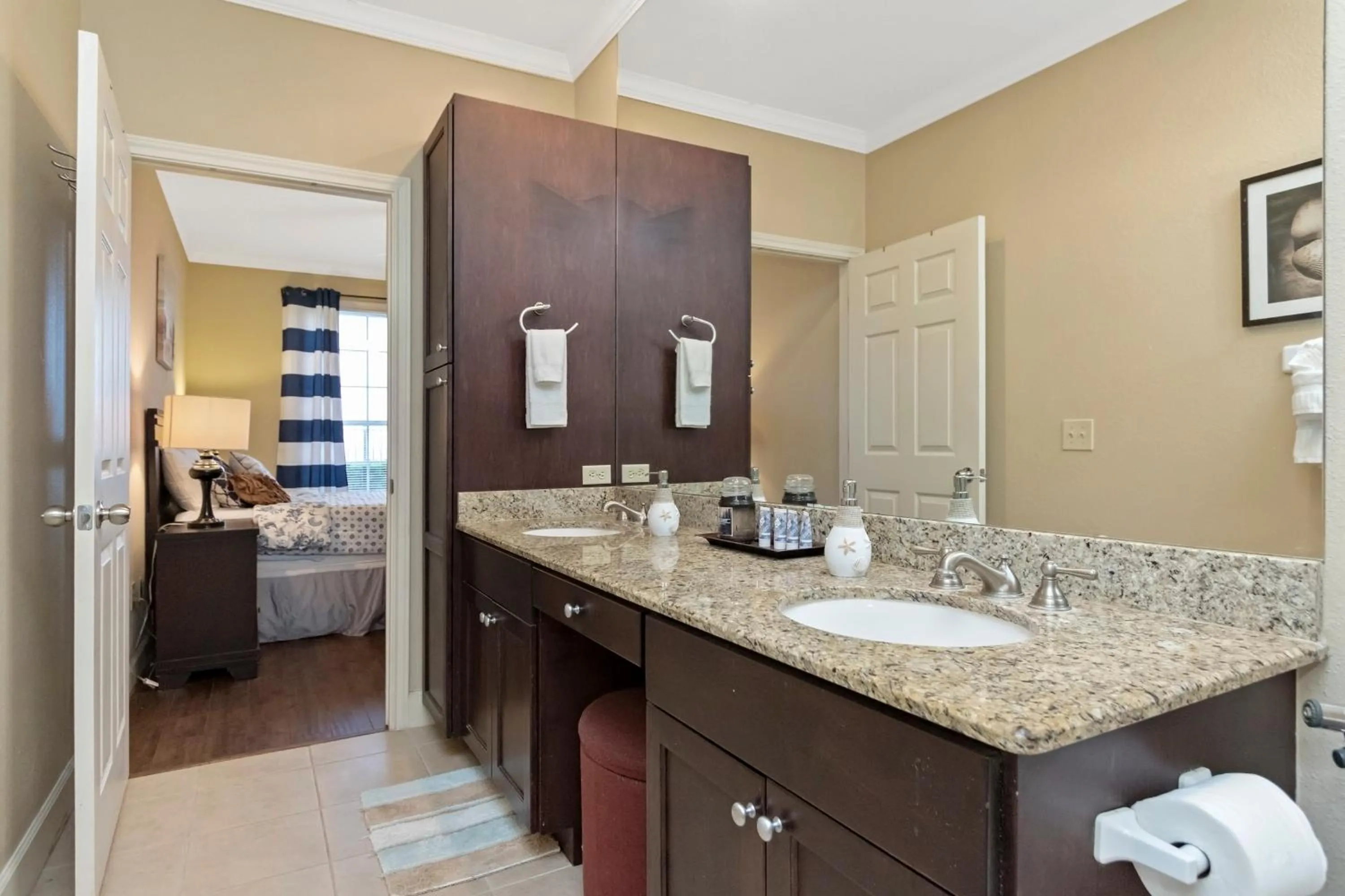 Bathroom in The Dawn Oceanfront Condo on Seawall Blvd