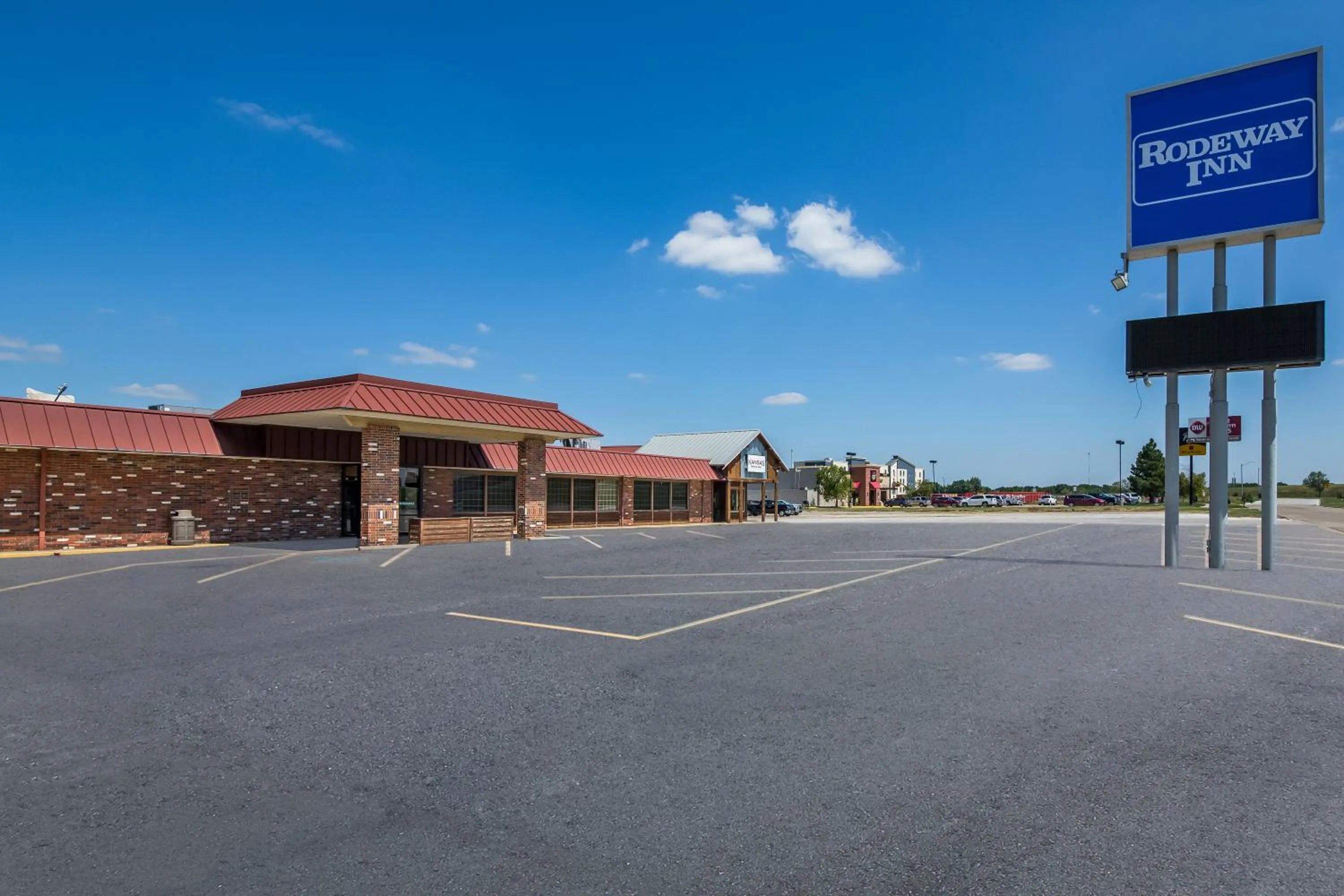 Street view in Rodeway Inn McPherson East