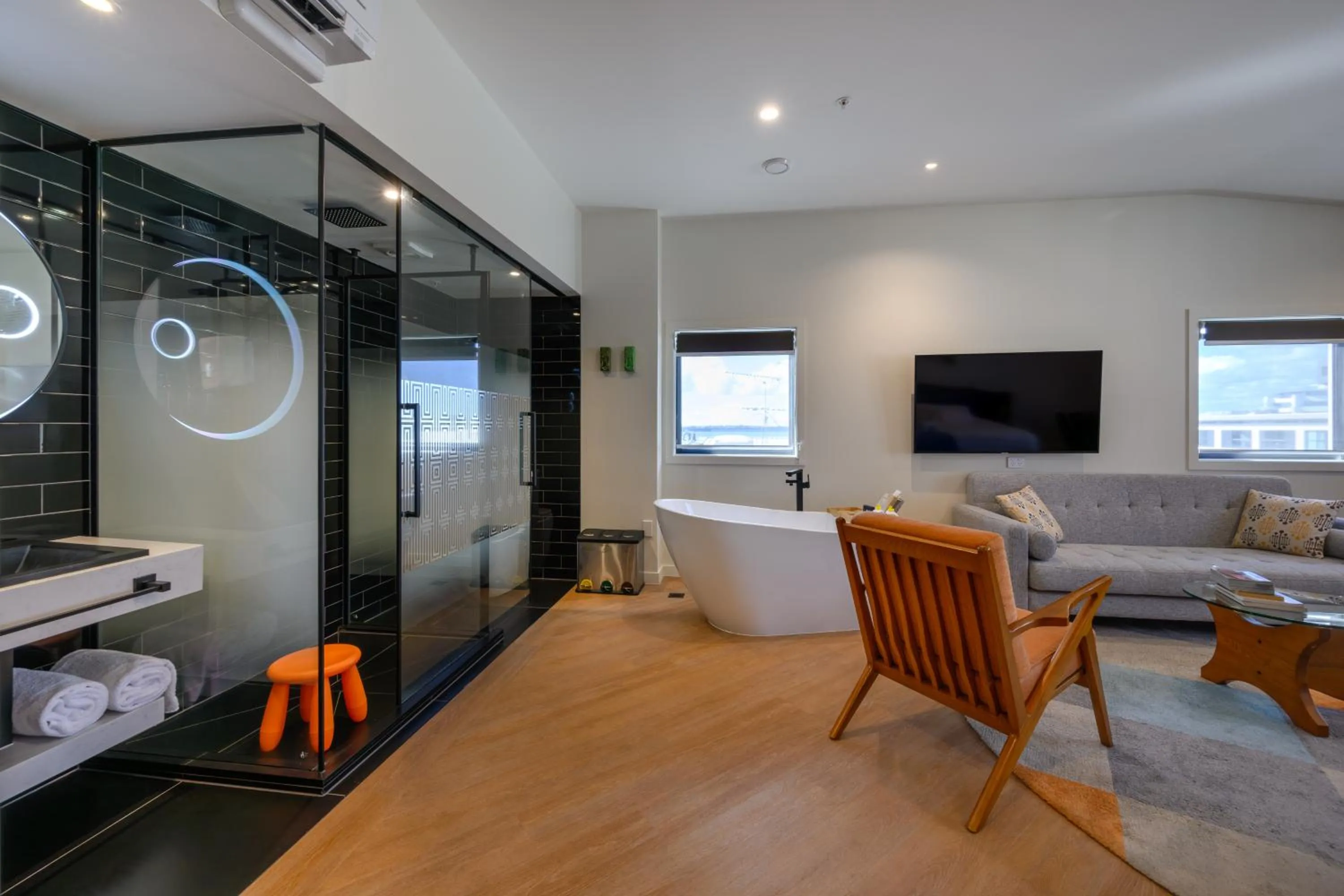 Bathroom in Ohtel Auckland