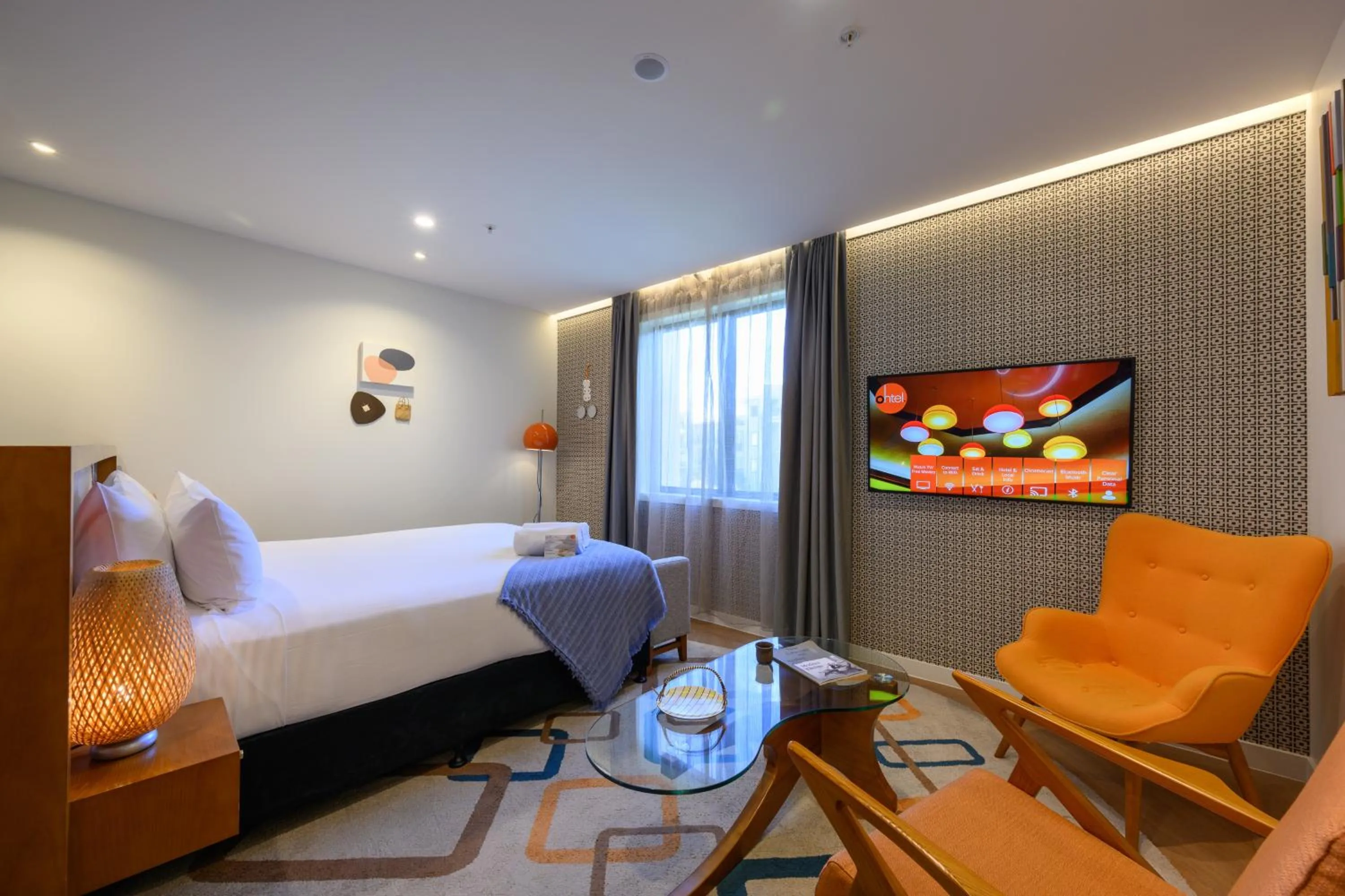 Bed in Ohtel Auckland