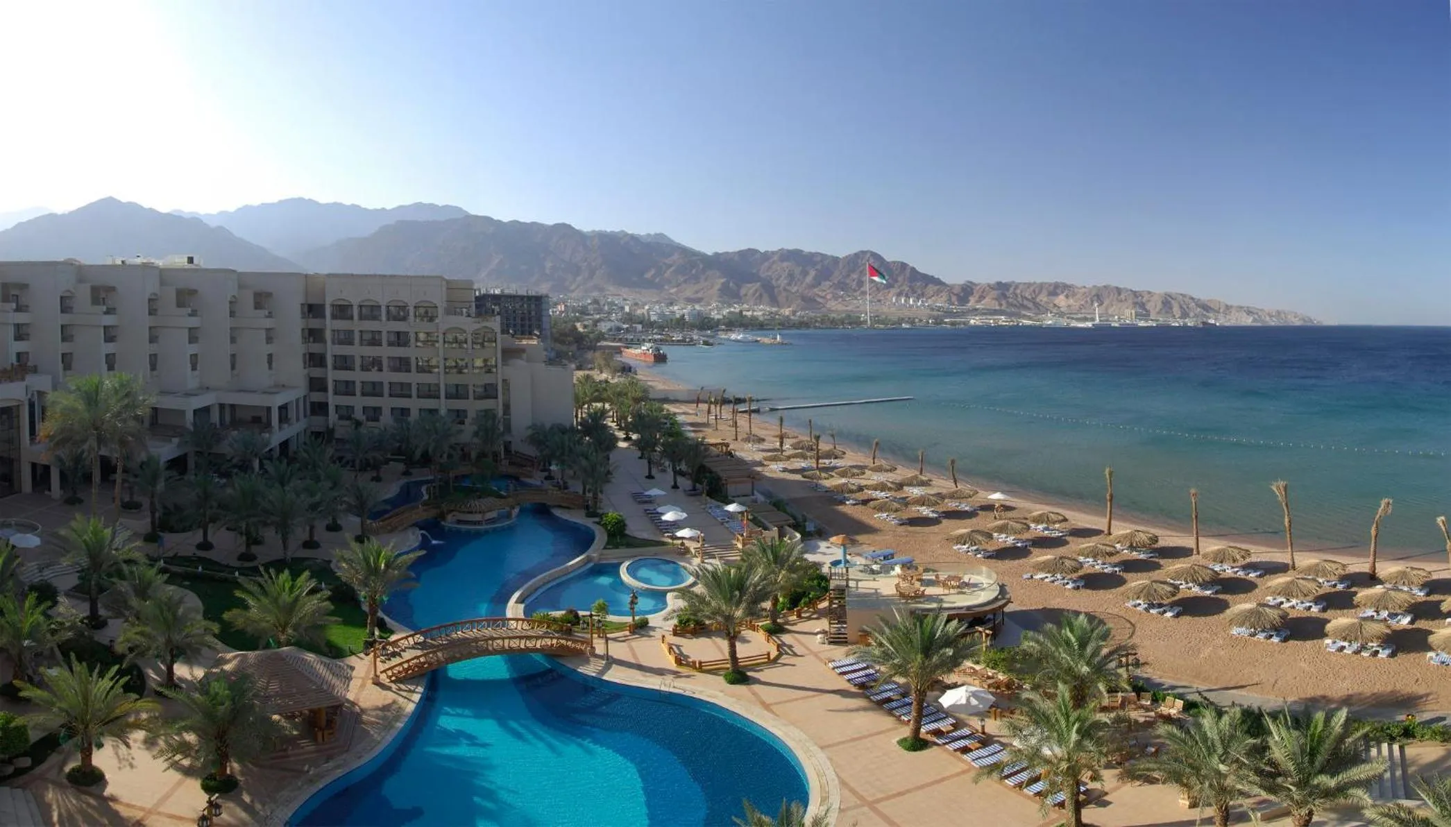 Swimming pool in InterContinental Aqaba by IHG