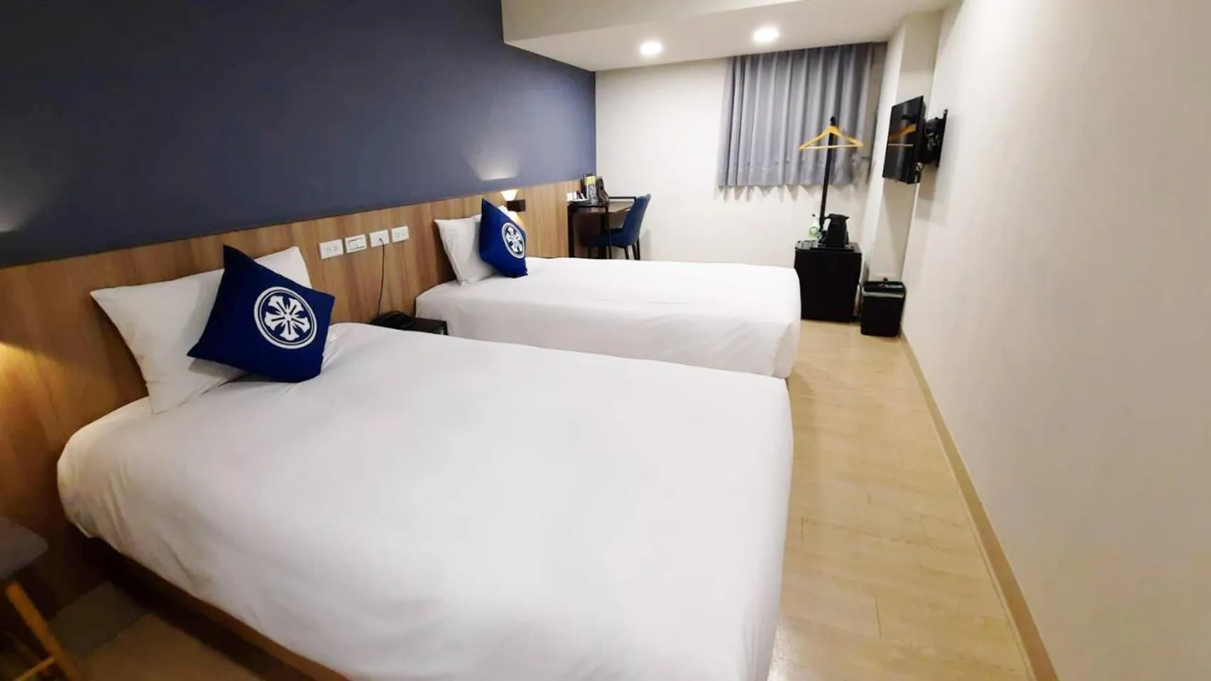Bed in Holo Hotel Tainan