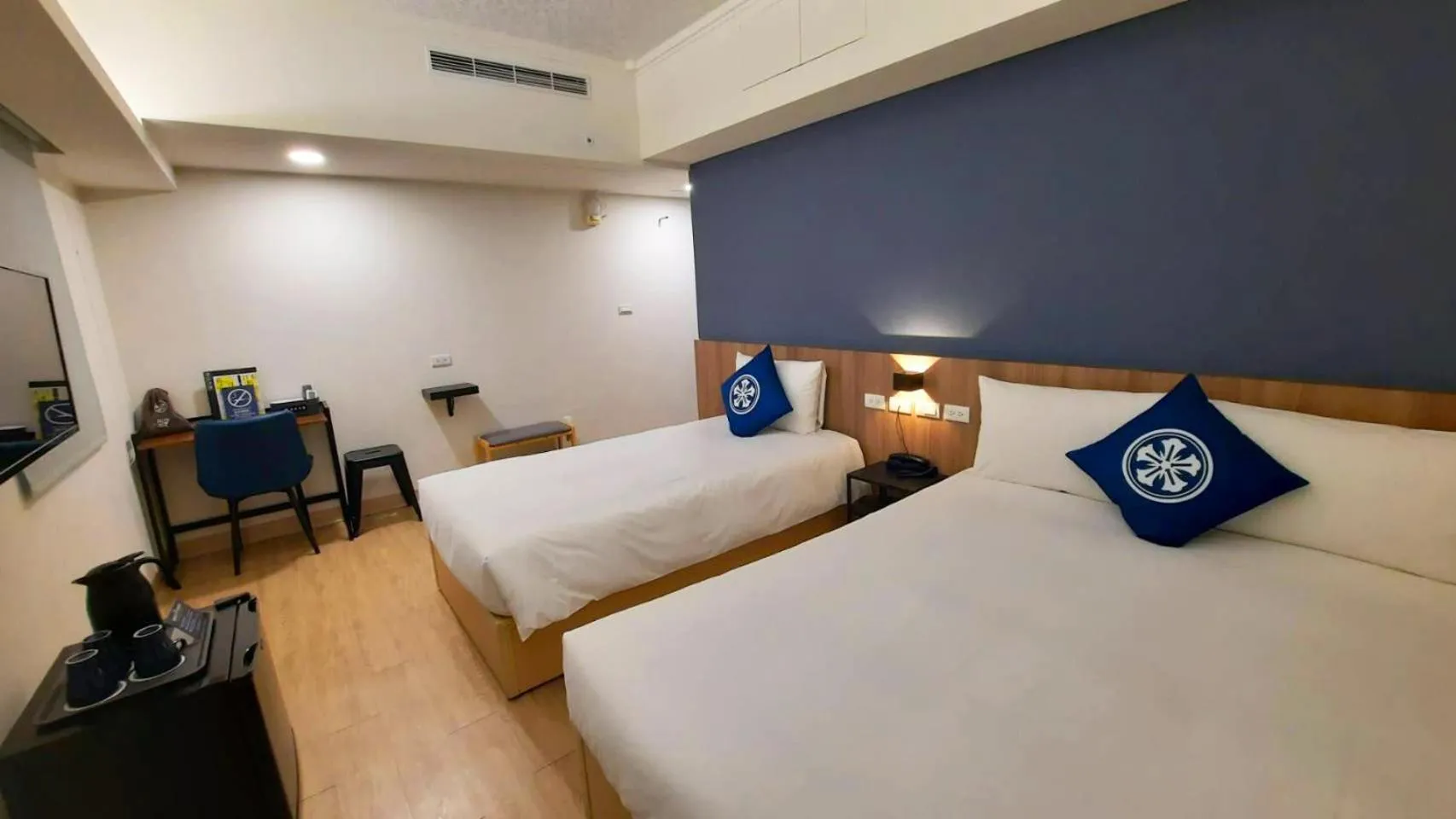 Bed in Holo Hotel Tainan