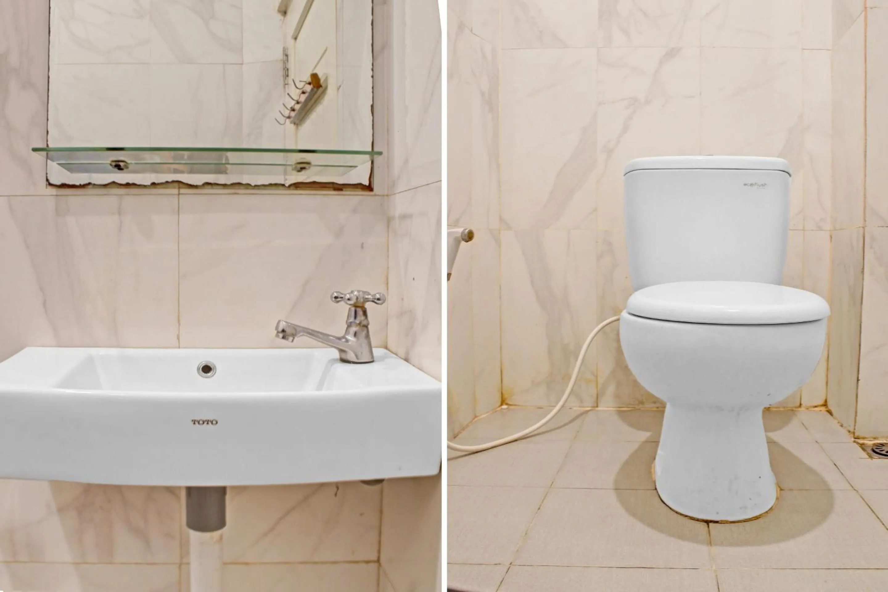 Bathroom in Hotel O Permata Inn