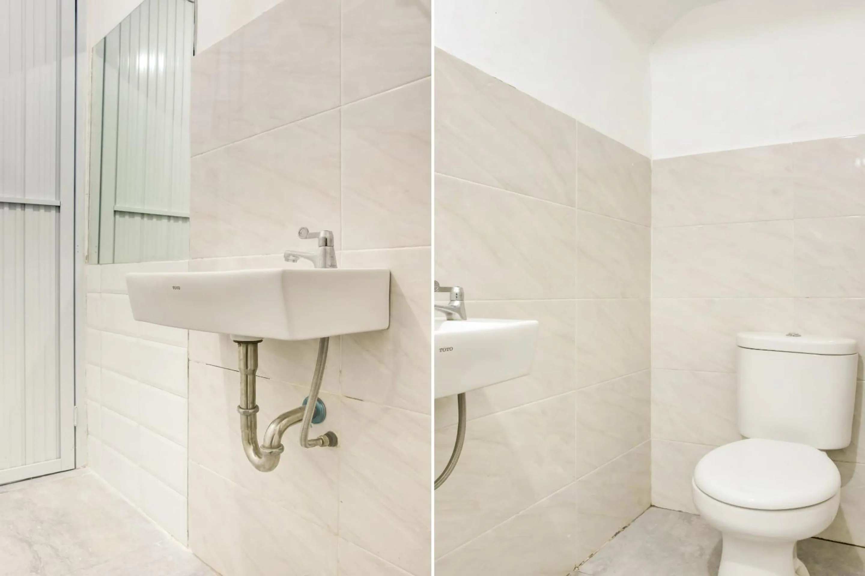 Bathroom in Hotel O Panakkukang Near Mall Panakkukang Formerly Golden White House