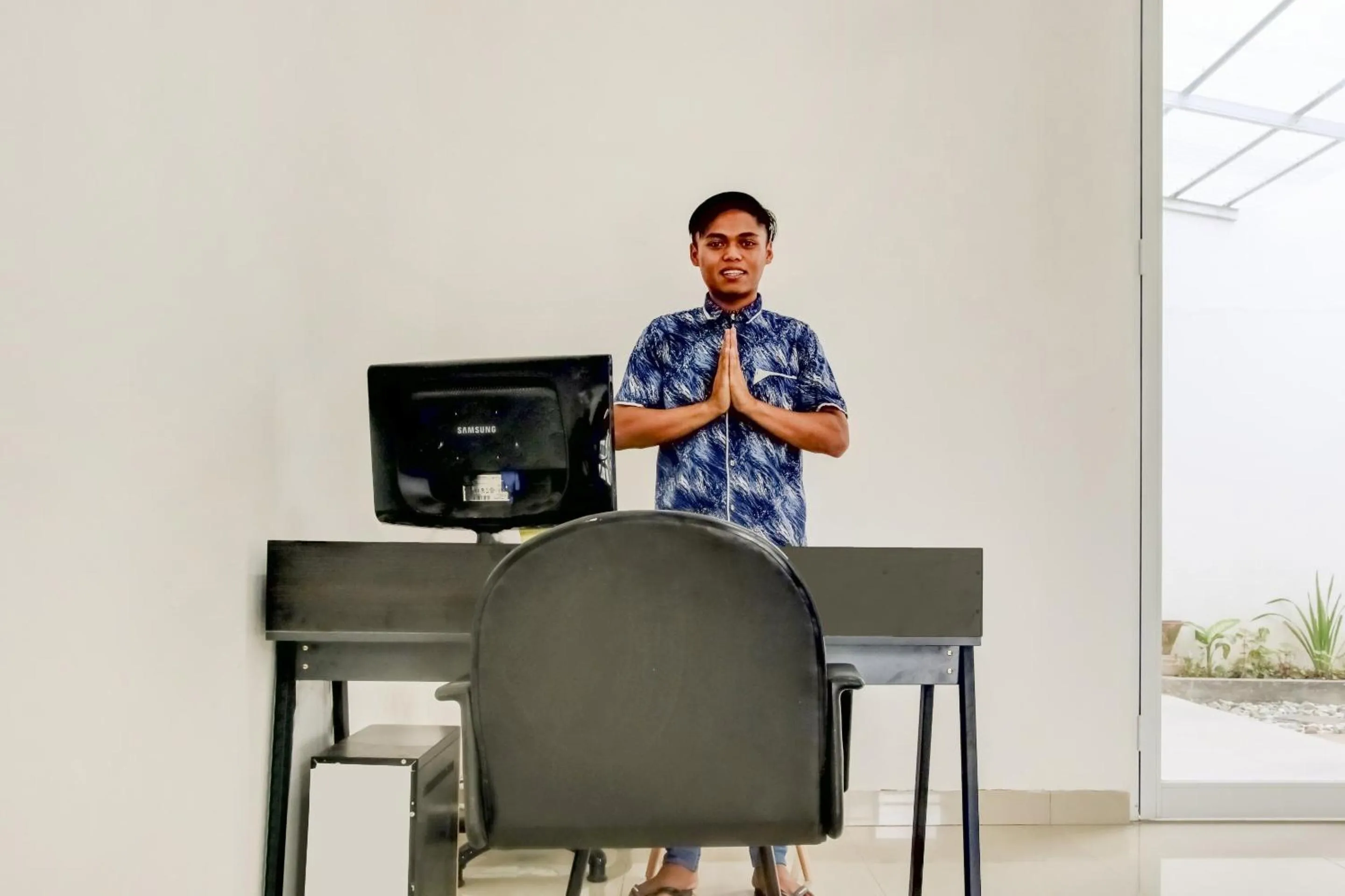 Lobby or reception in Hotel O Panakkukang Near Mall Panakkukang Formerly Golden White House