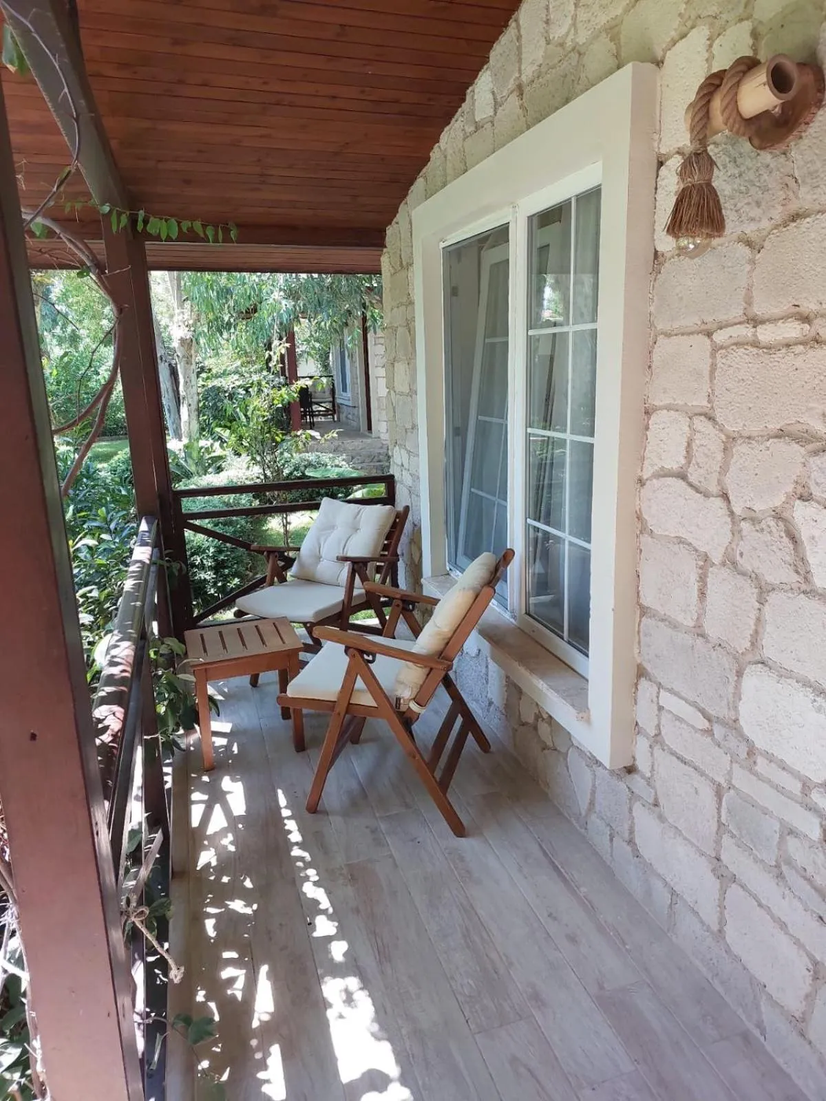 Patio in Datça Dirik Surf Beach Hotel