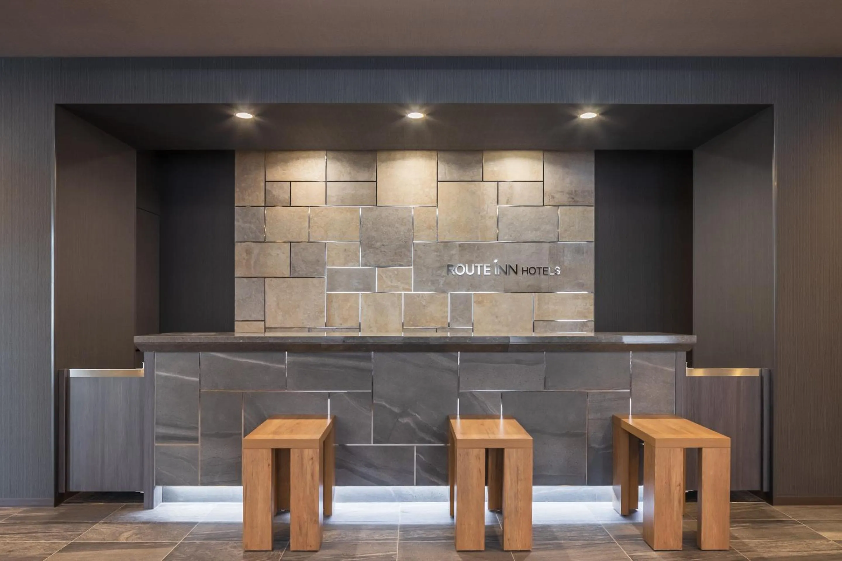 Lobby or reception in Hotel Route Inn Noda -Kokudo 16 Gouzoi-