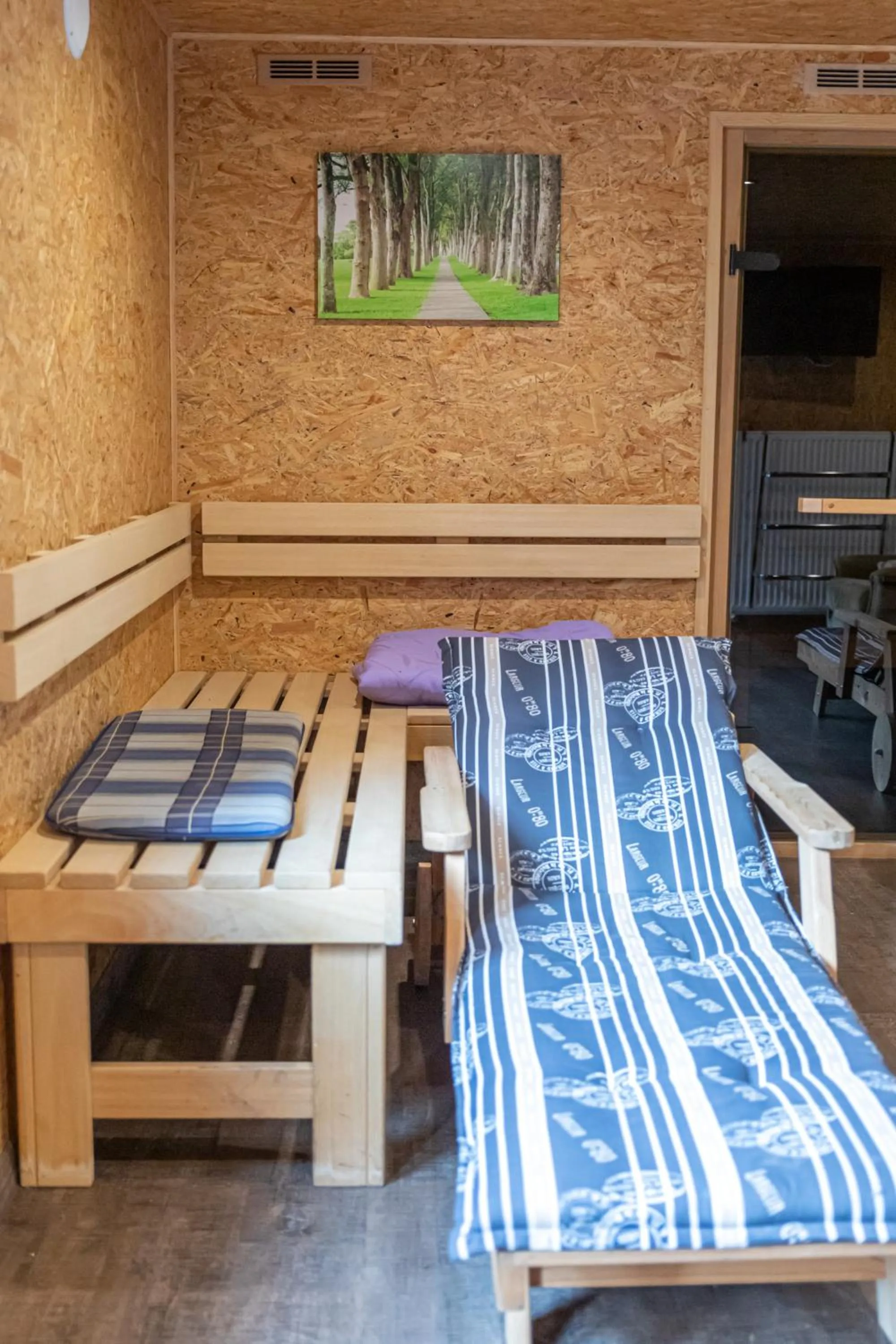 Sauna, Bed in Gaststätte und Pension Zur Einkehr