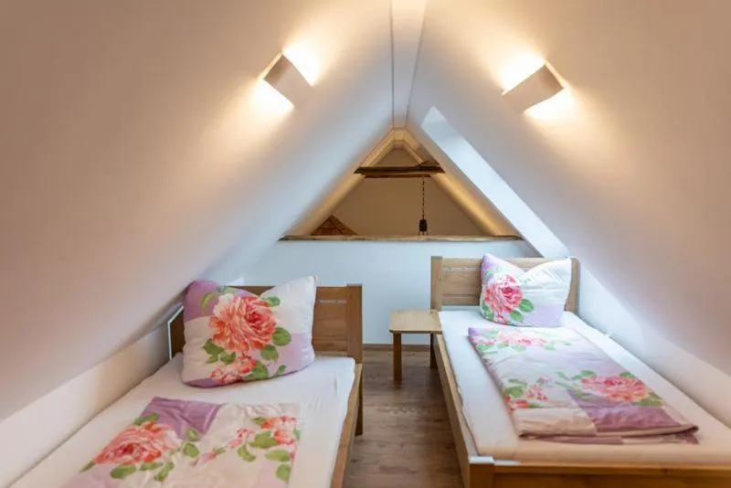 Bedroom, Bed in Gaststätte und Pension Zur Einkehr