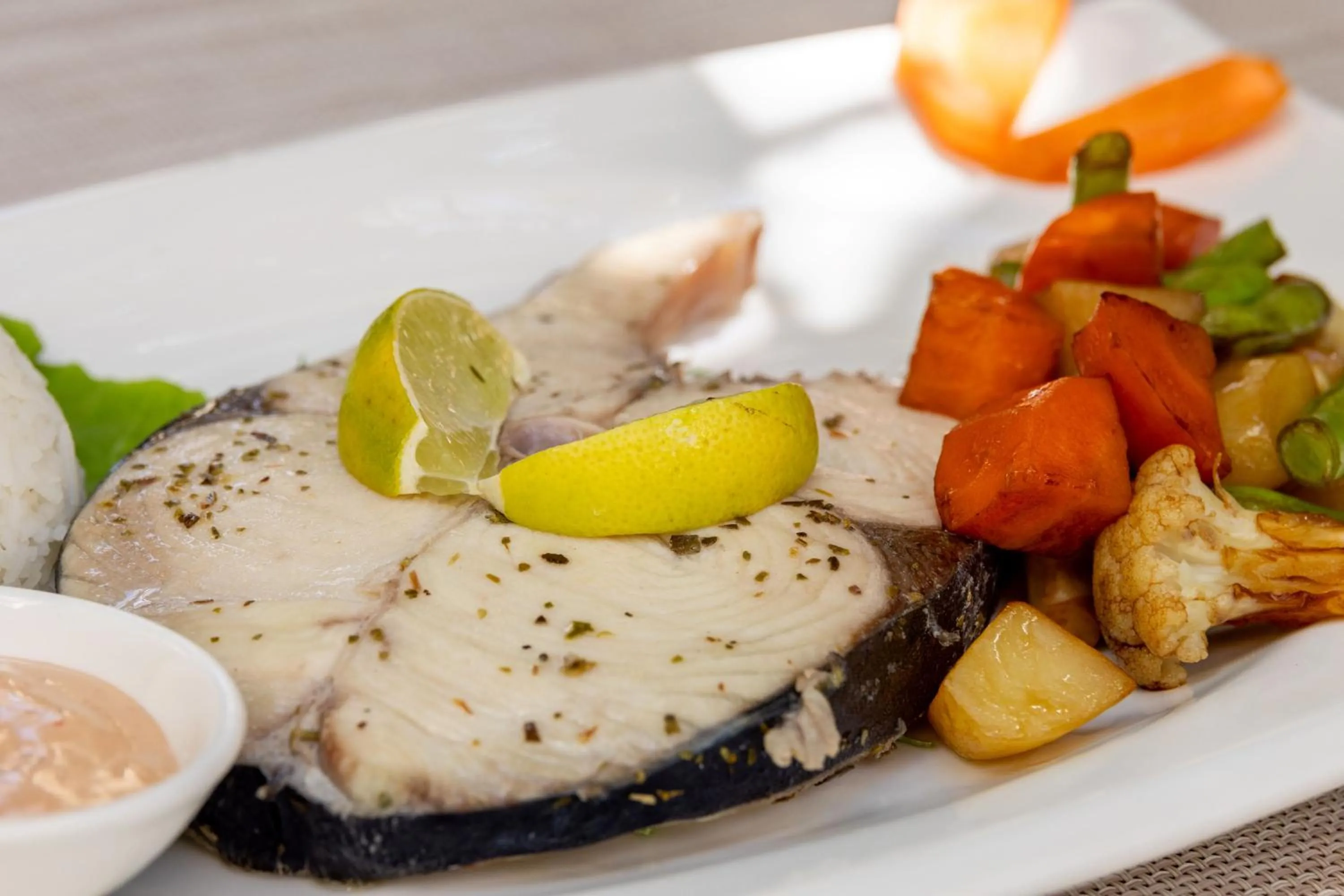 Food close-up in Kamadhoo Inn